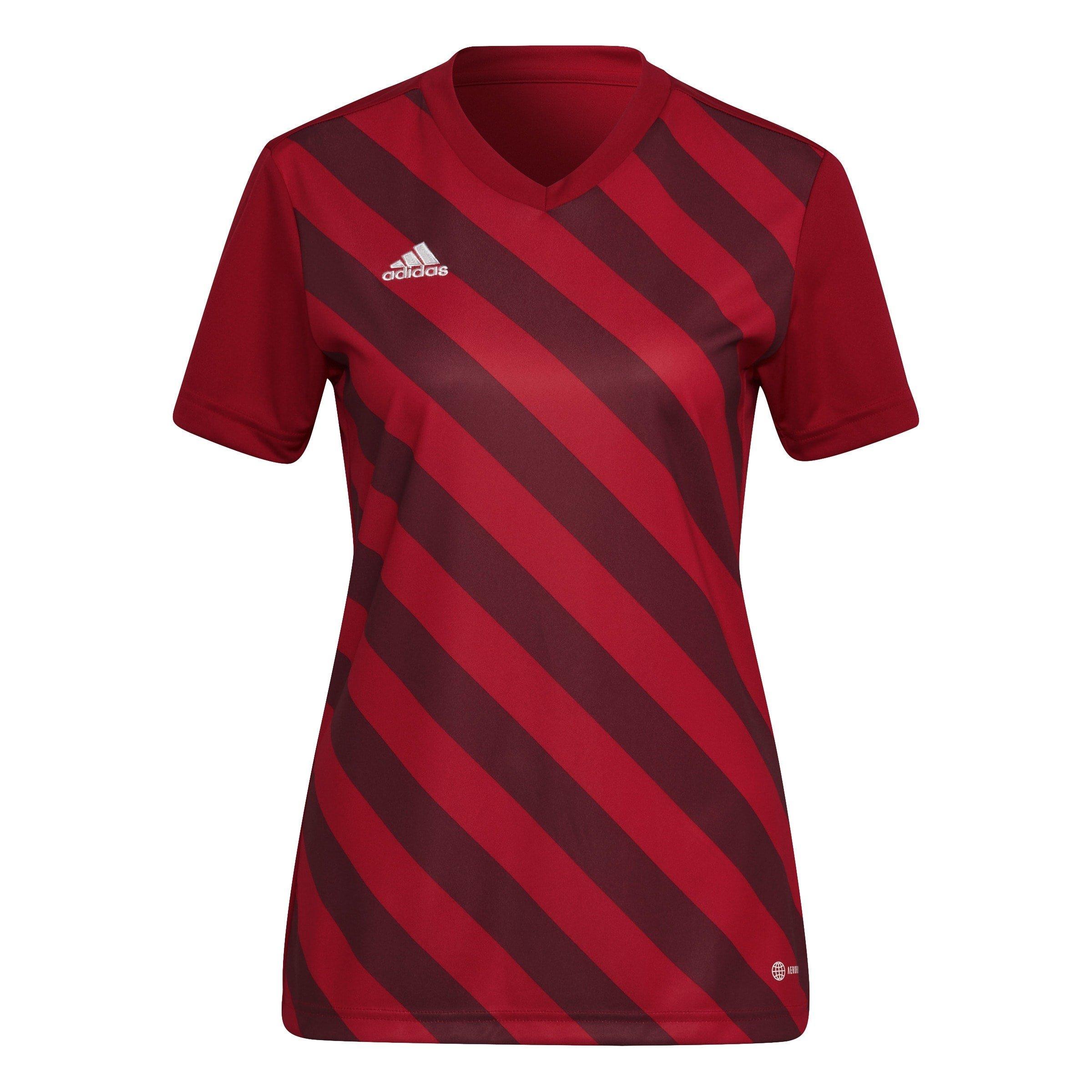 Vermelho - adidas - Short-Sleeve Performance T-Shirt - 1