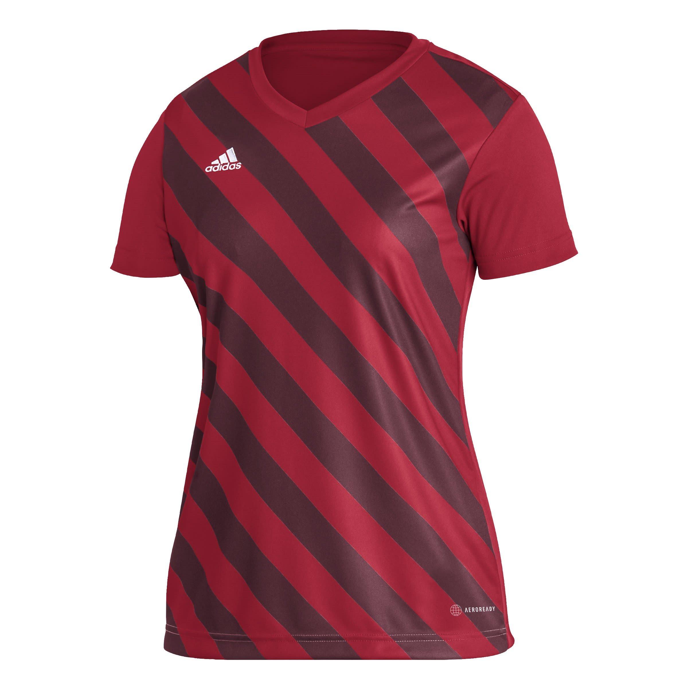 Vermelho - adidas - Short-Sleeve Performance T-Shirt - 3