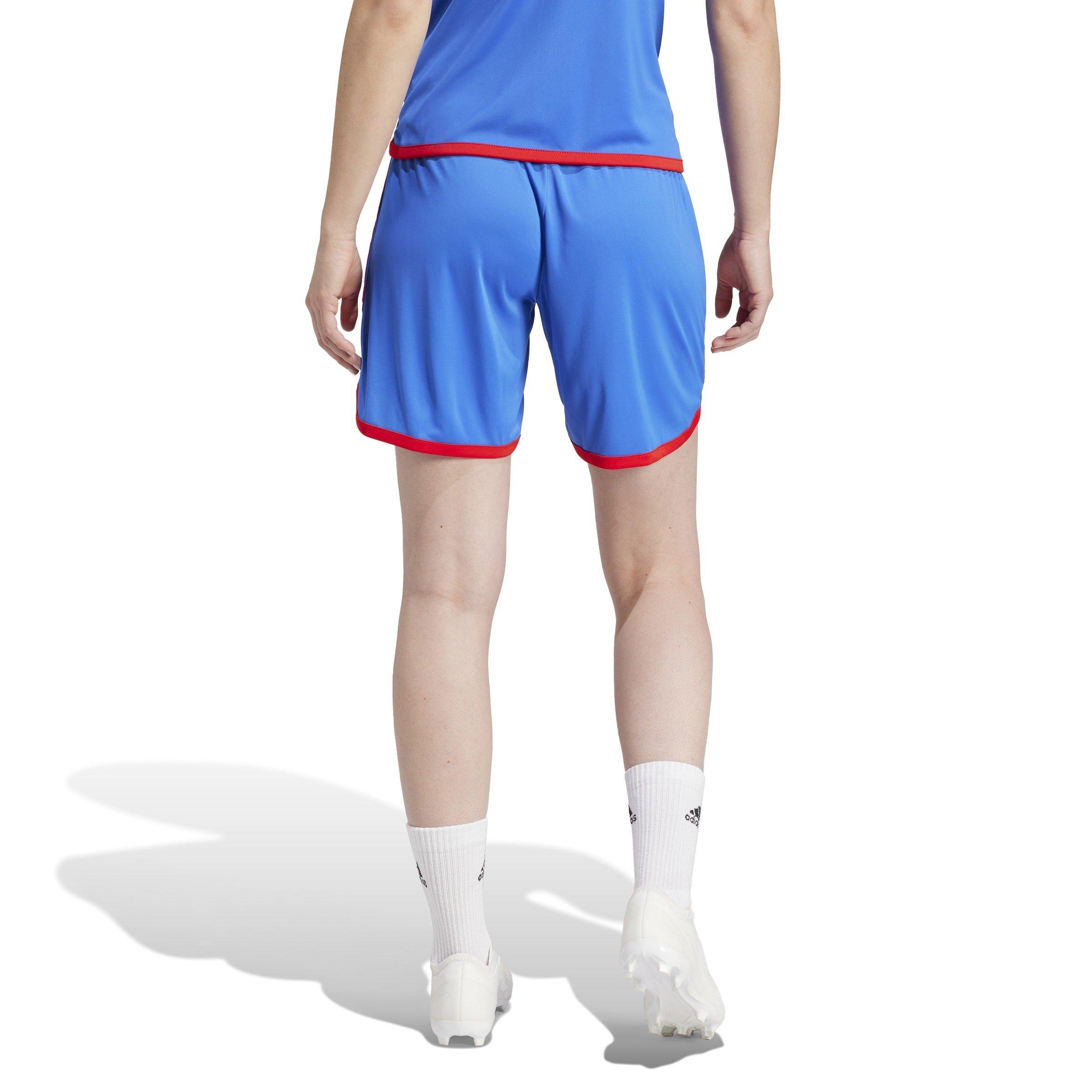 Plava - adidas - Olympique Lyonnais 2023 2024 Away Shorts	Womens - 3