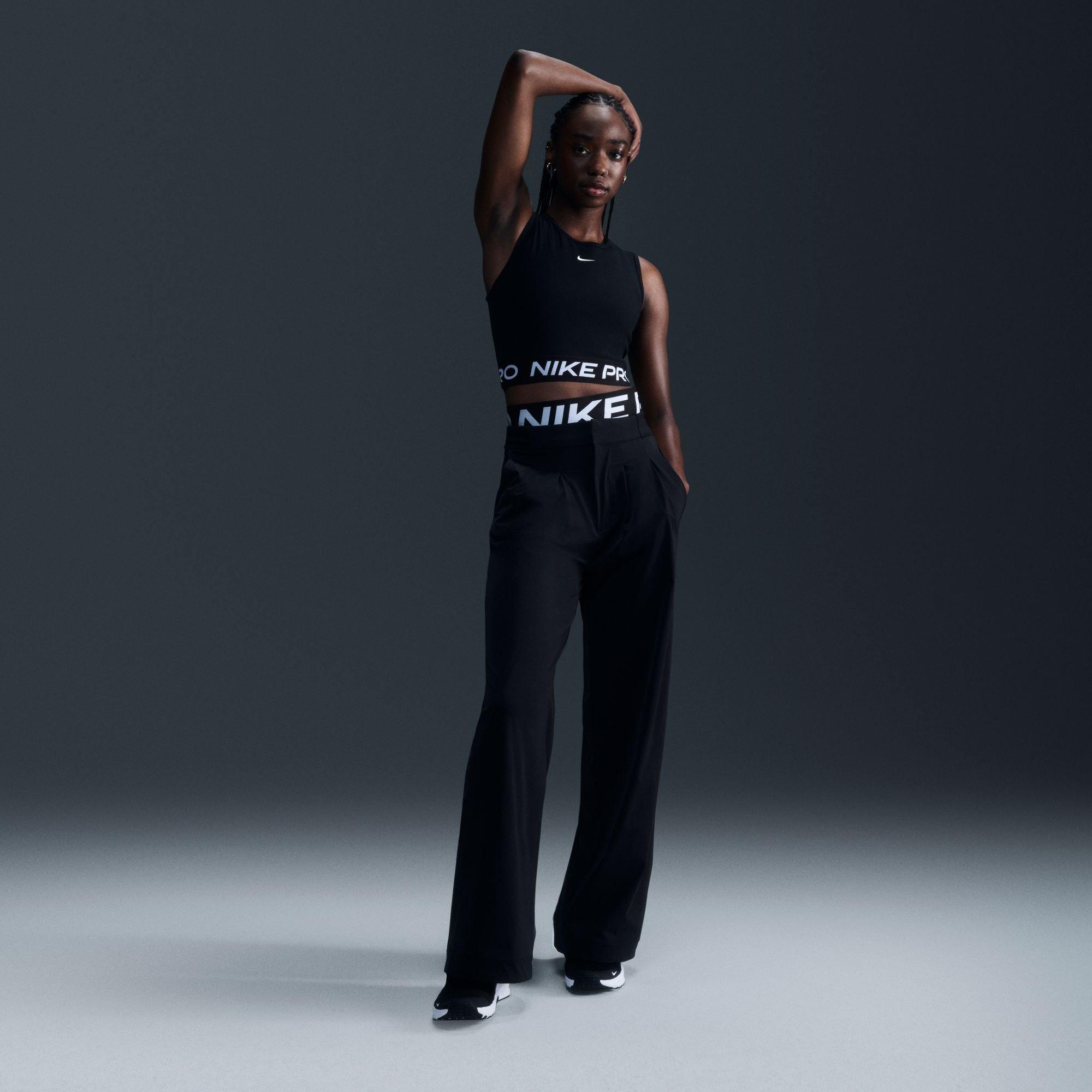 Black/White - Nike - Nike Pro Tank Ld00 - 4