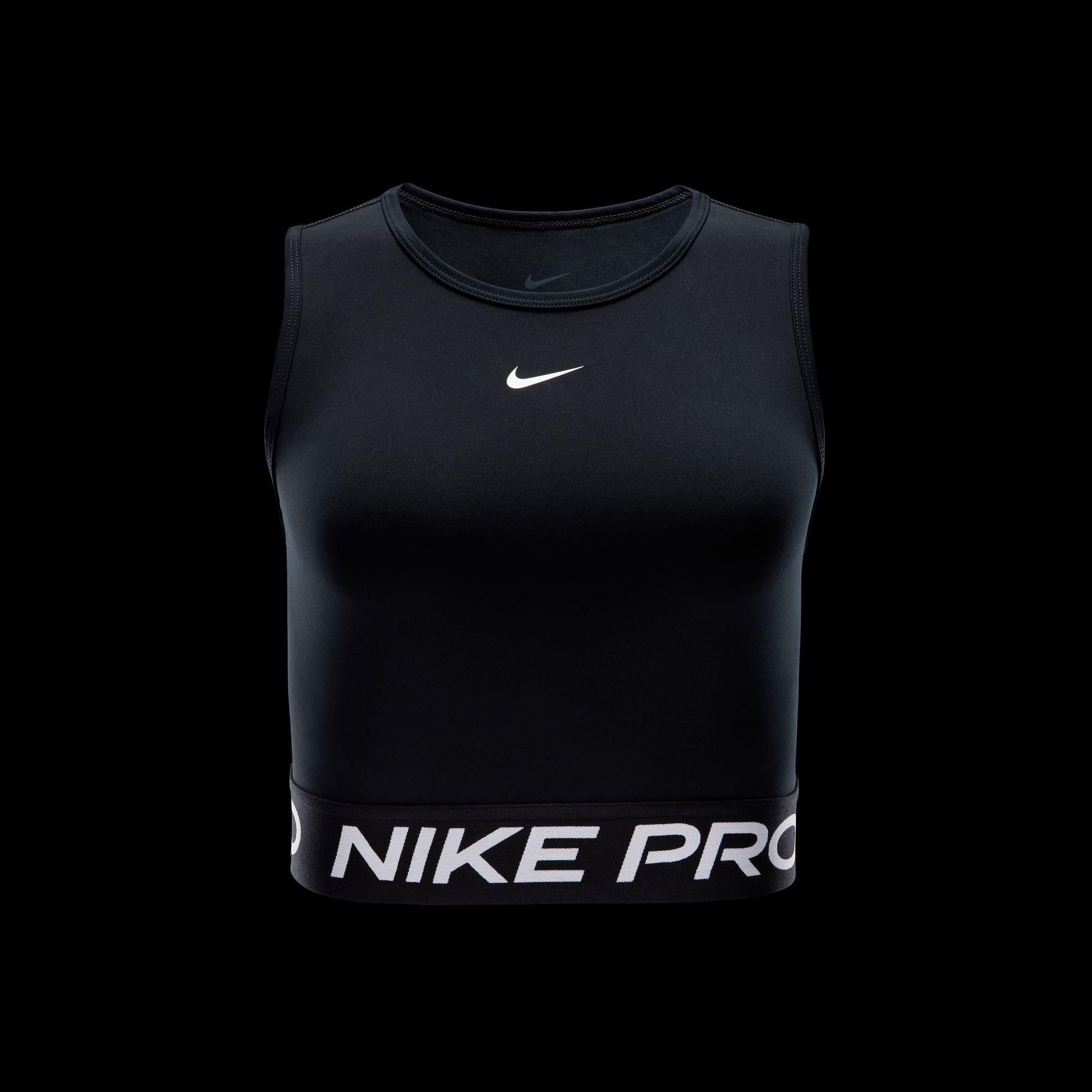 Black/White - Nike - Nike Pro Tank Ld00 - 6
