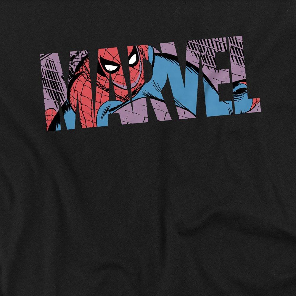 Black - Spiderman - Spiderman Window Mens T-Shirt Black - 2