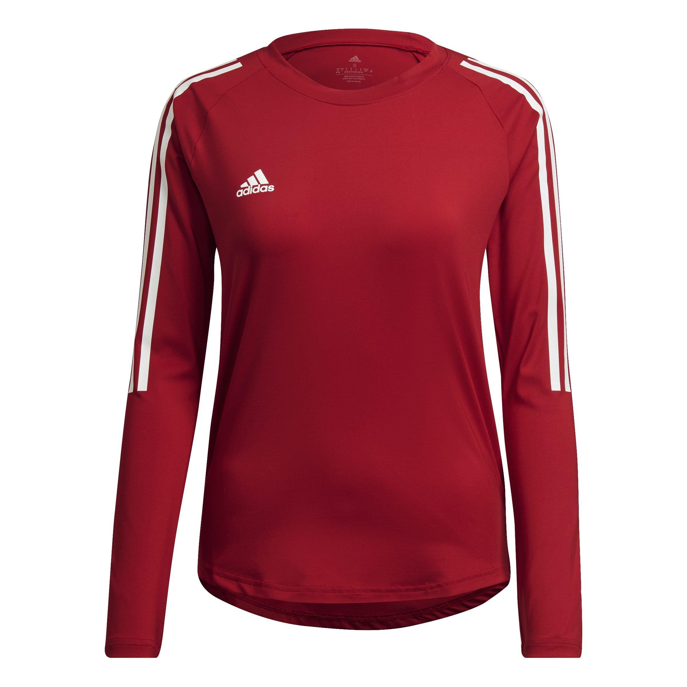 adidas Hilo Long-Sleeve Performance Gym Top