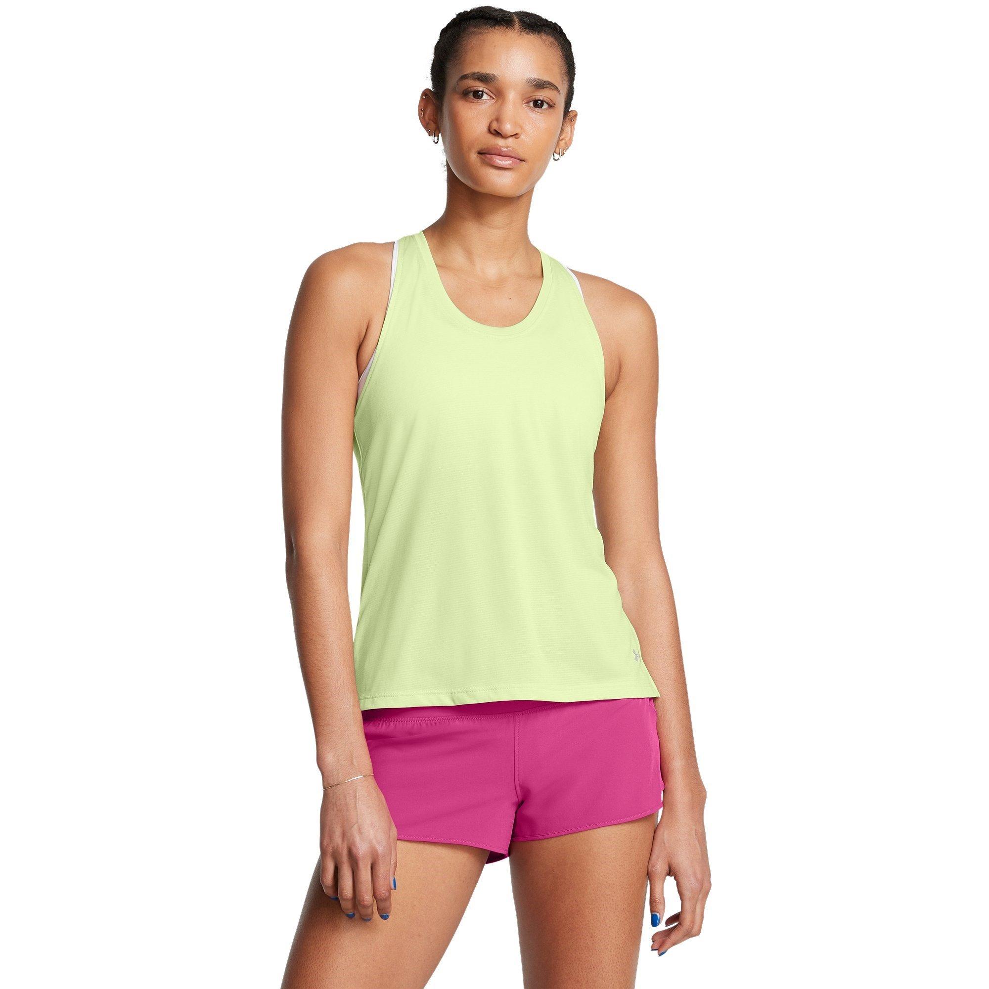 Vert - Under Armour - Armour Ua Launch Singlet Gym Vest Womens - 3