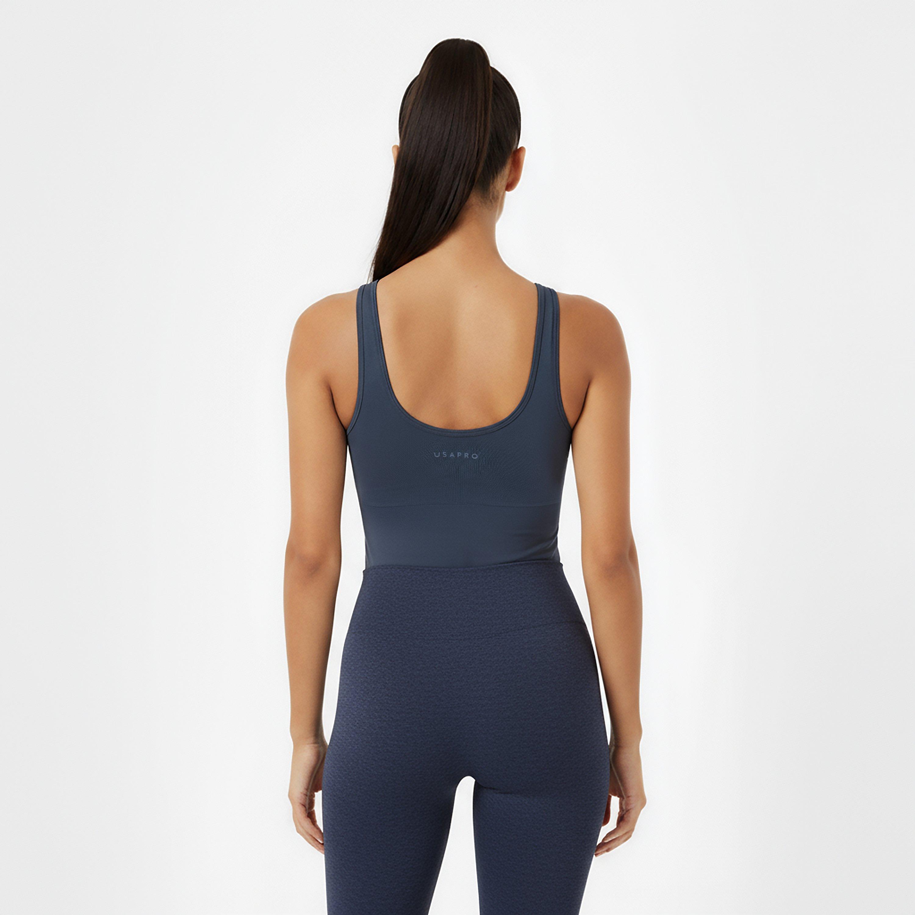 Navy - USA Pro - Pro S/Less Vest Womens - 4