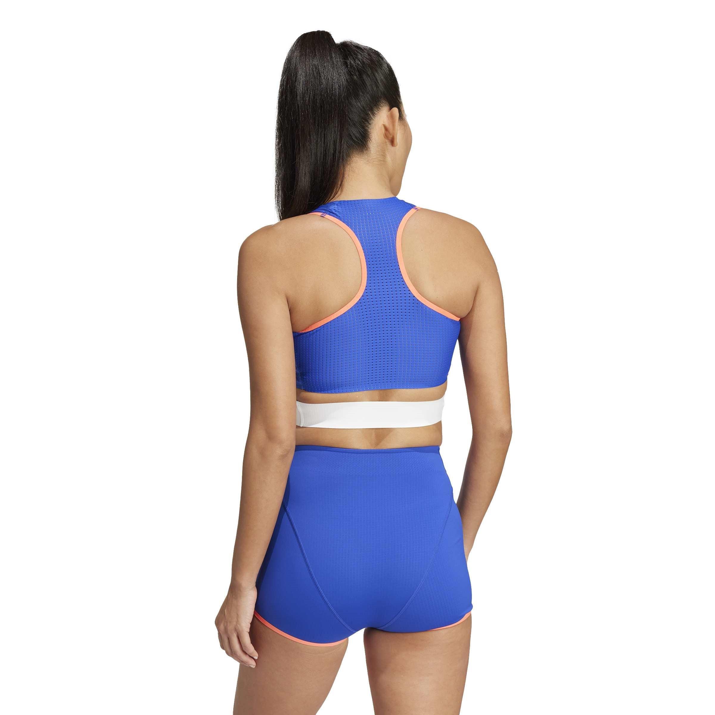 Polusvijetloplava - adidas - adidas Team F Crop W Gym Vest Womens - 3