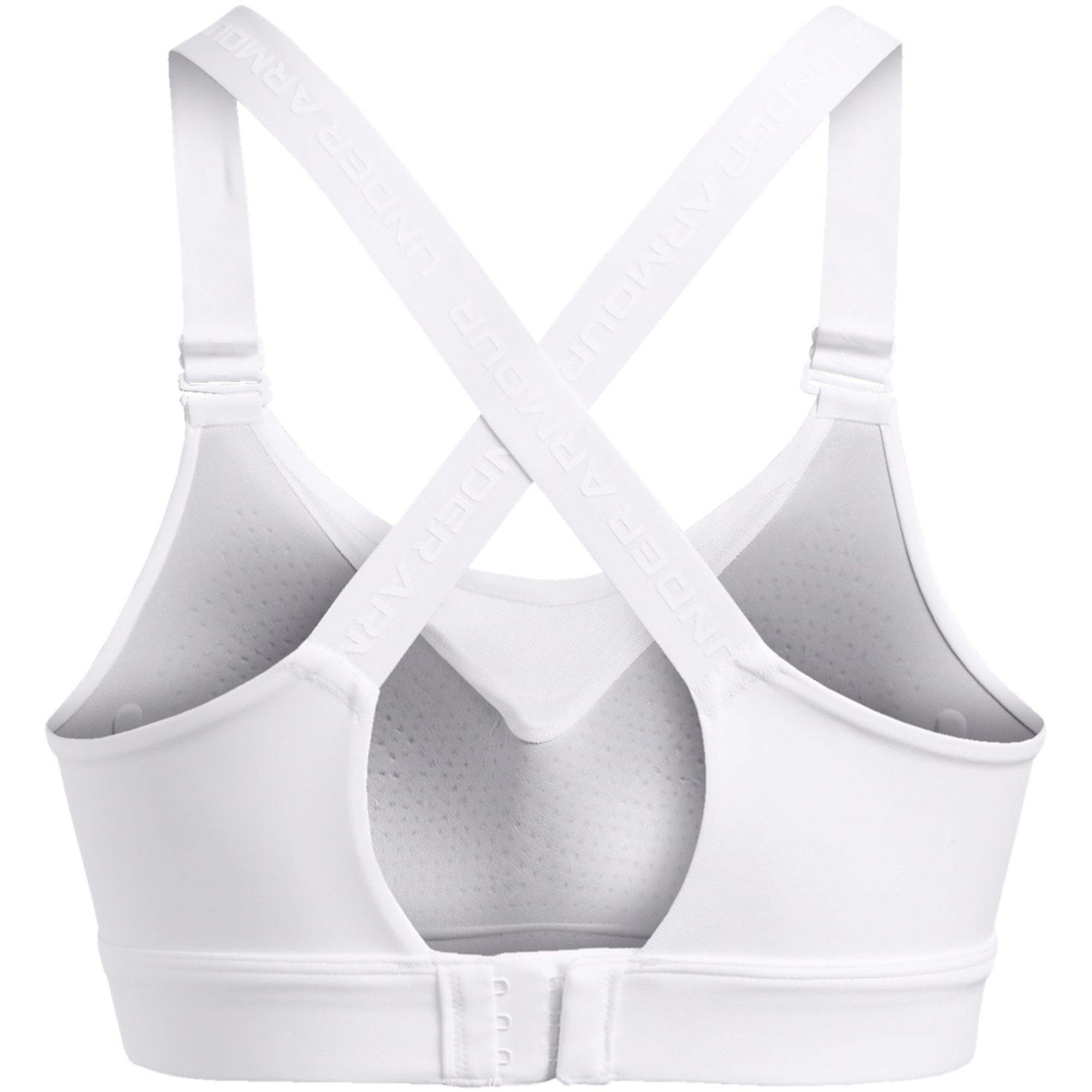 White/White - Under Armour - Women's Infinity High Impact Sports Bra - 2