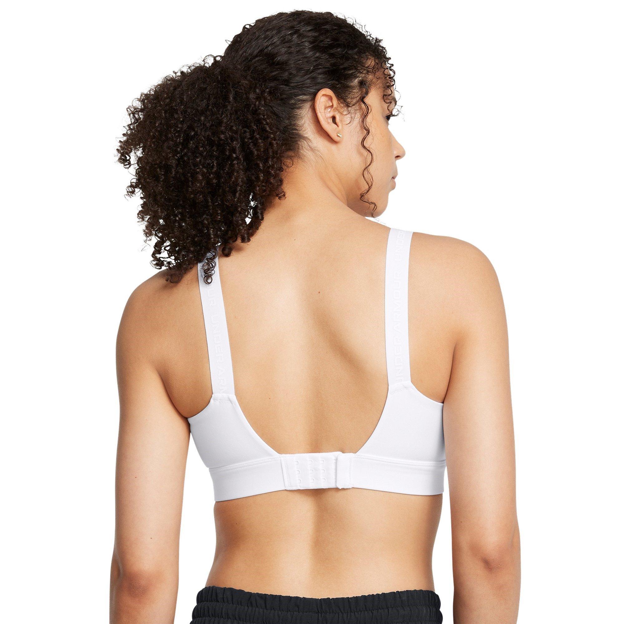 White/White - Under Armour - Women's Infinity High Impact Sports Bra - 4