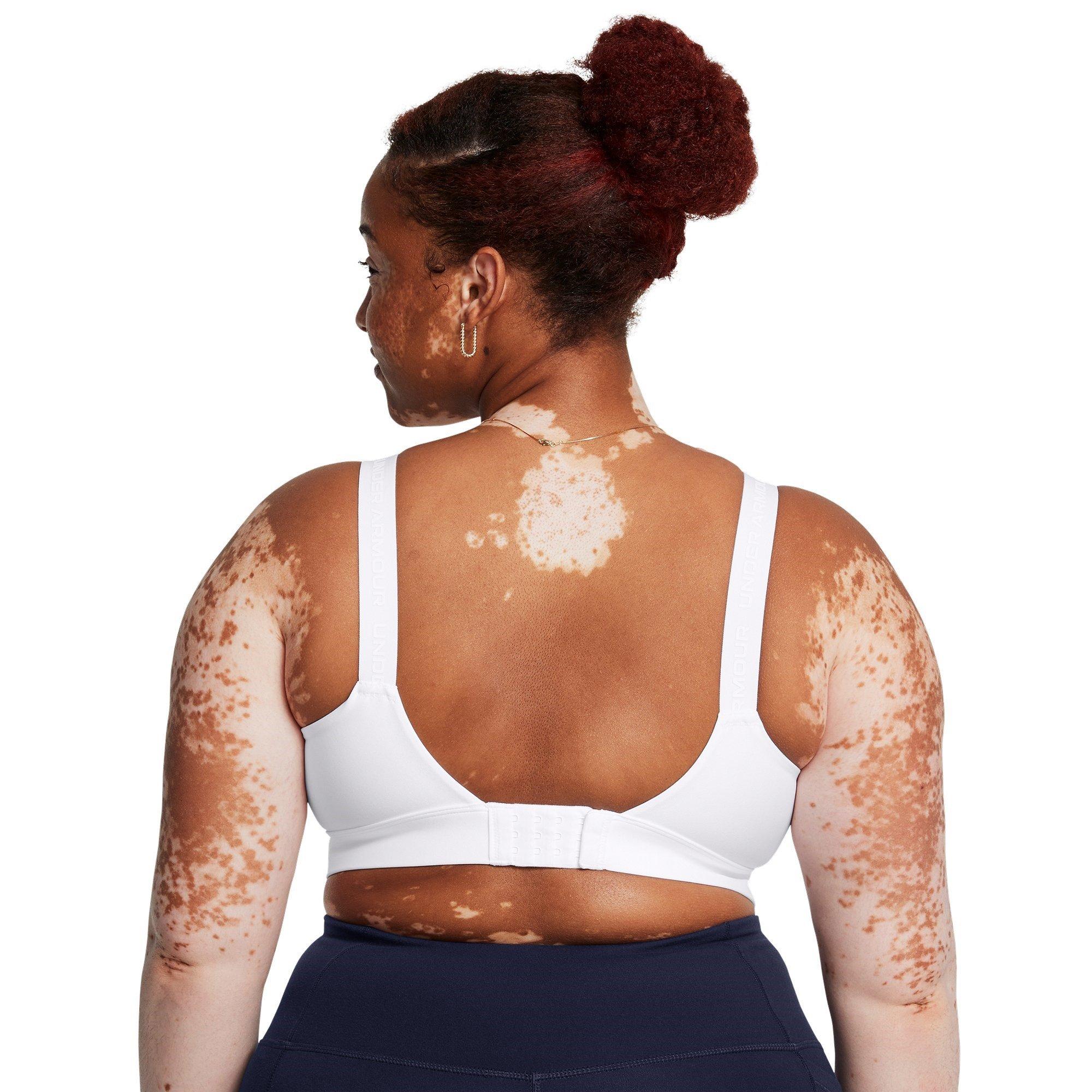 White/White - Under Armour - Women's Infinity High Impact Sports Bra - 7