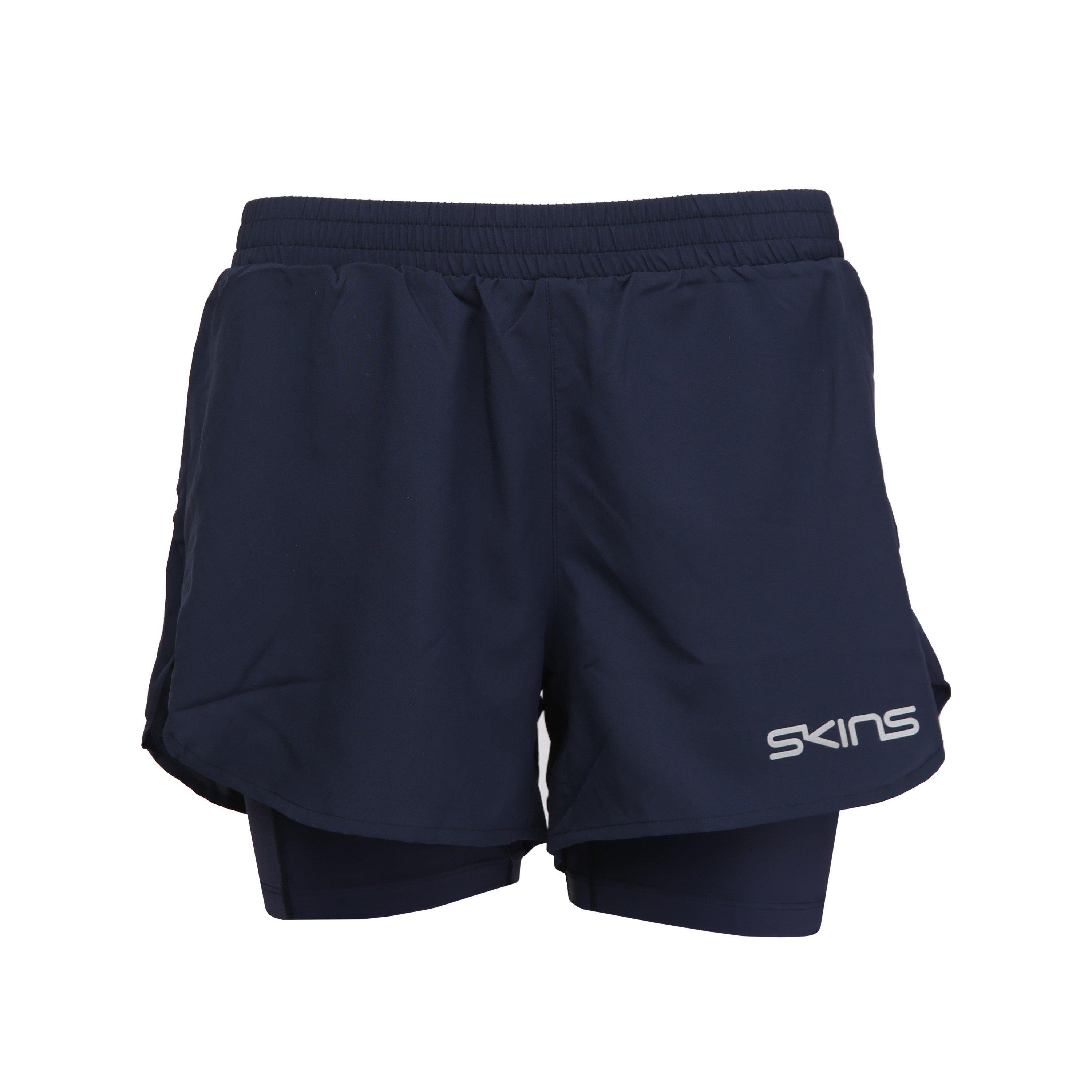 Skins Women's Superpose Performance Gym Shorts - Navy - 10 (S)