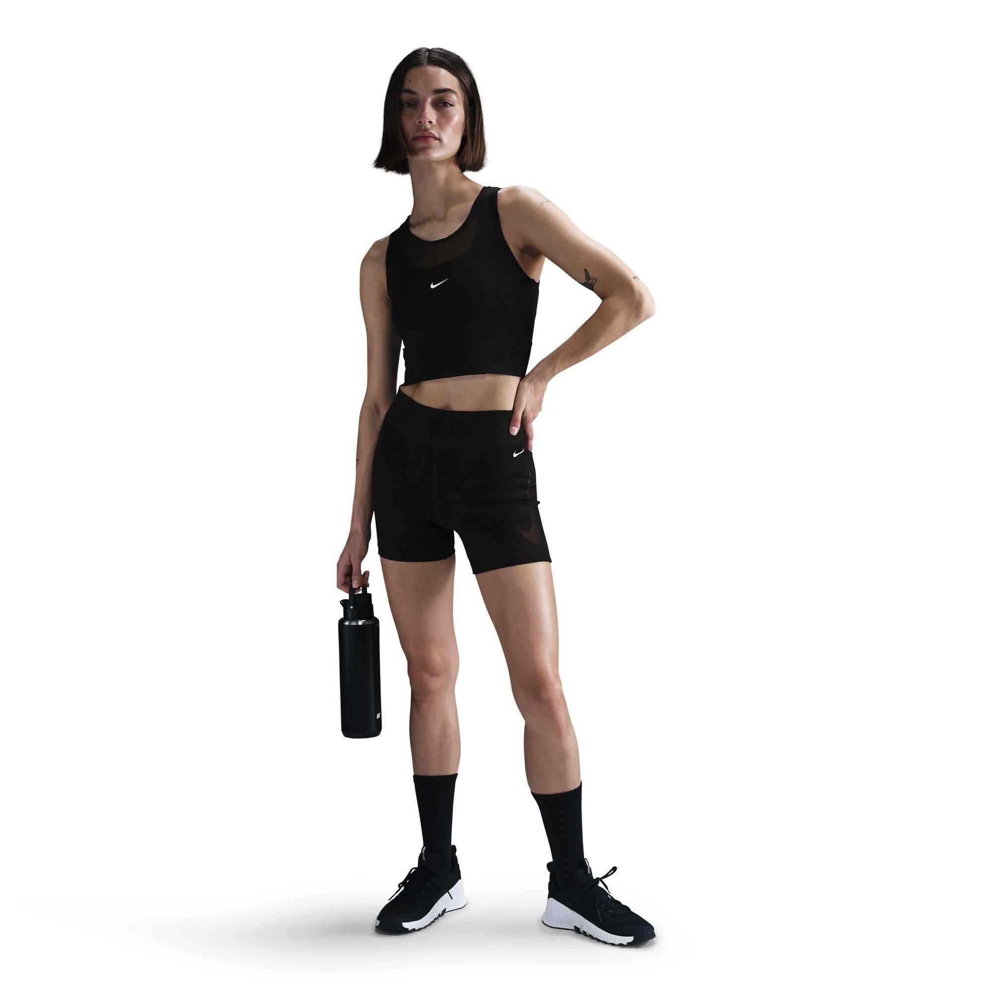 NEGRO/BLANCO - Nike - Nike W NP CROP TANK Ld52 - 3