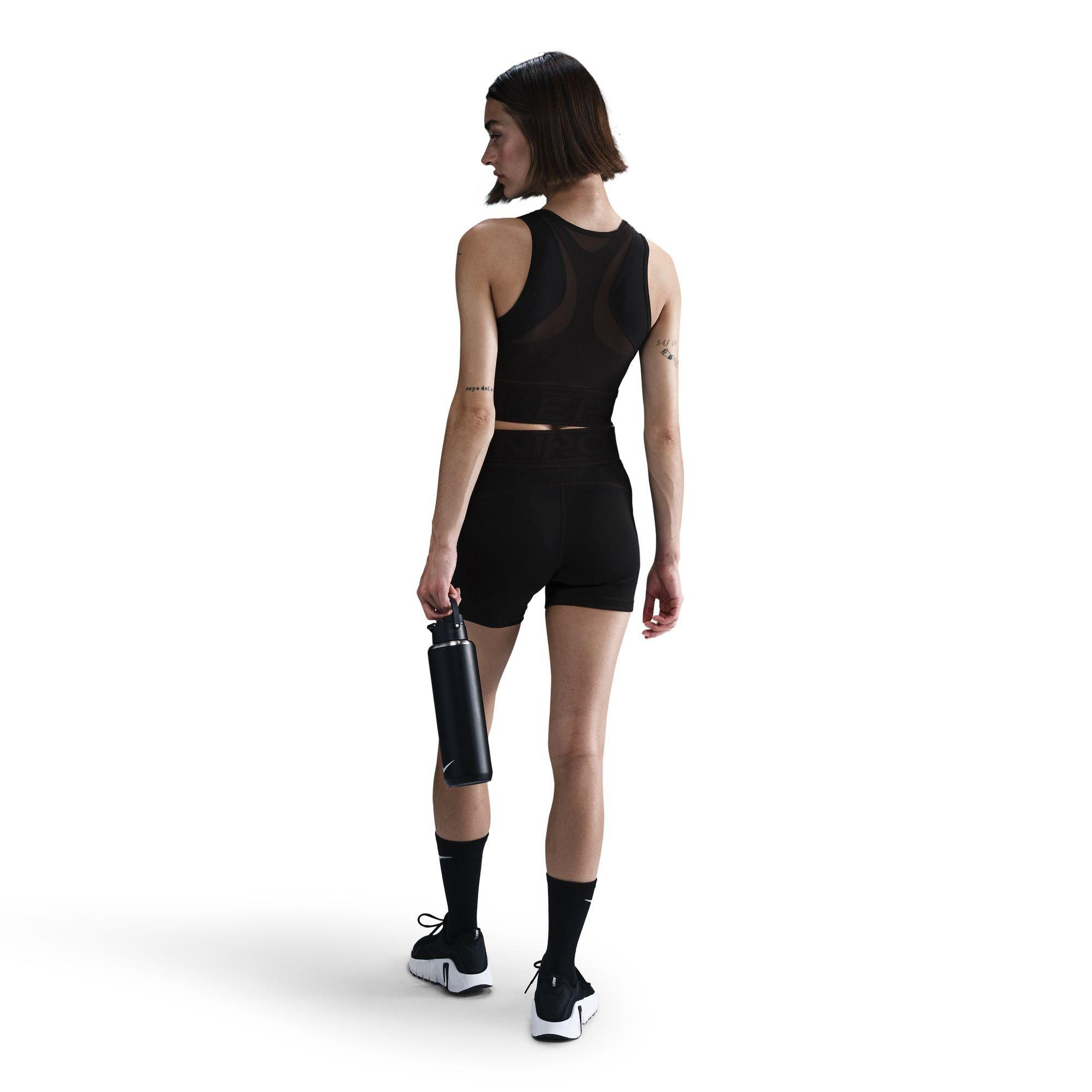 NEGRO/BLANCO - Nike - Nike W NP CROP TANK Ld52 - 4
