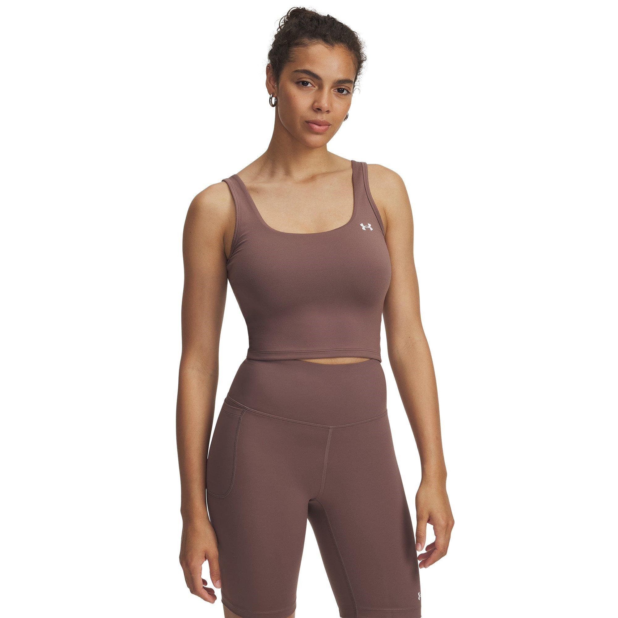 Under Armour Women's Motion Tank Performance Gym Vest - Sierra Taupe - 8 (XS)