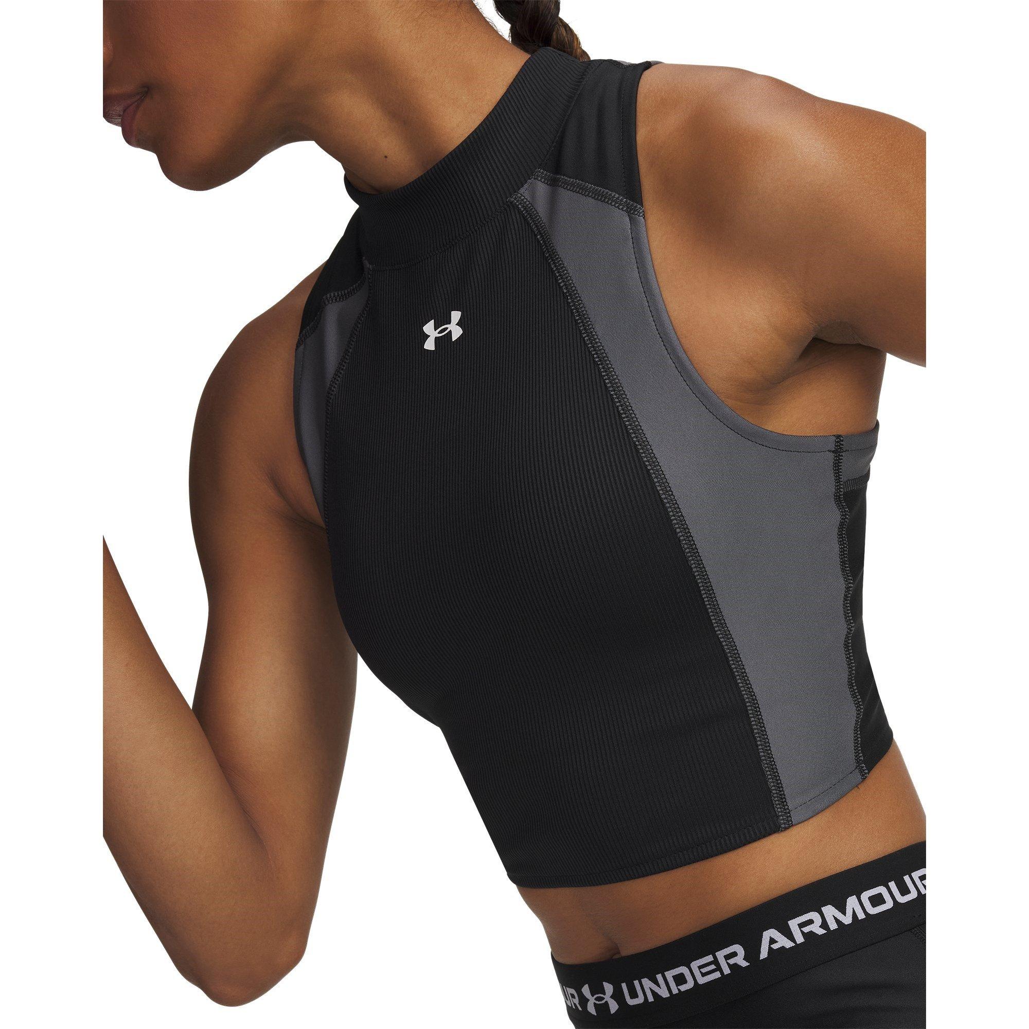 Blk/Castle/Wht - Under Armour - Hg Rib Tank Ld61 - 3