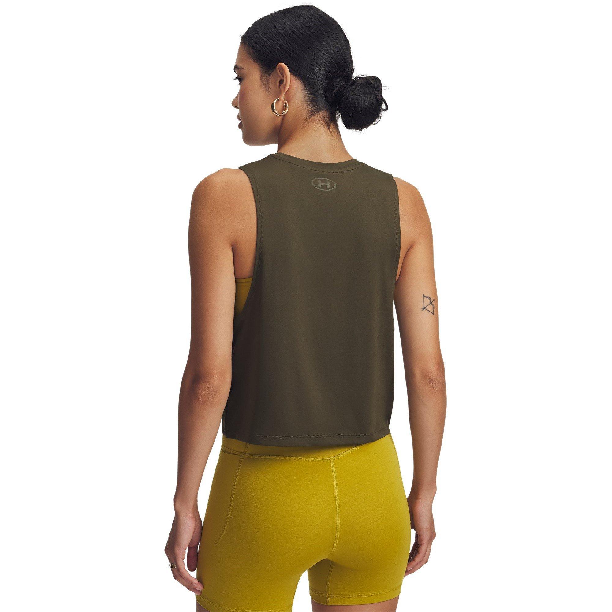 Exp.Green/Grn - Under Armour - Women's Vanish 2in1 Performance Gym Vest - 2