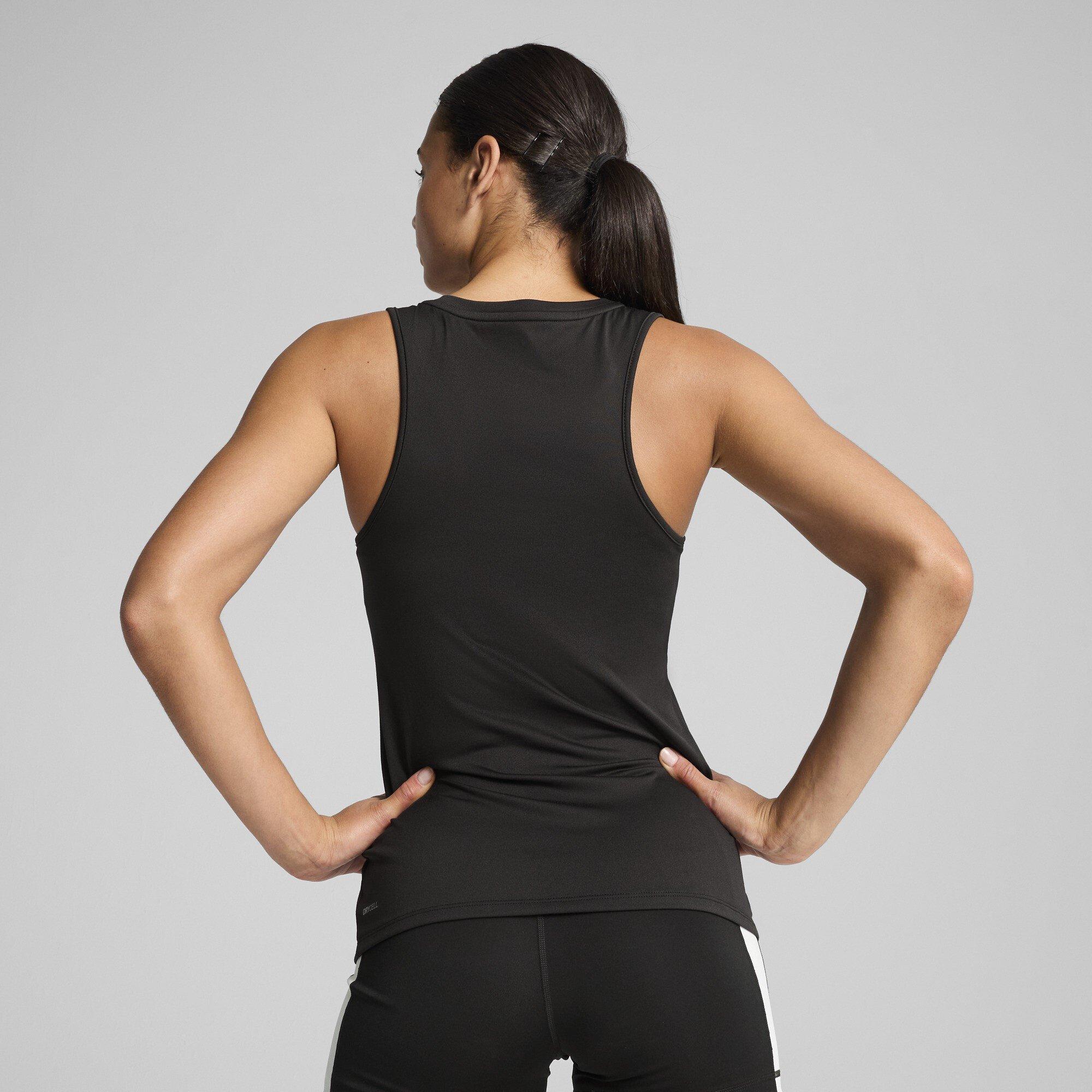 Puma Black - Puma - PUMA TAD ESSENTIALS Womens Performance Sleeveless Tank - 5