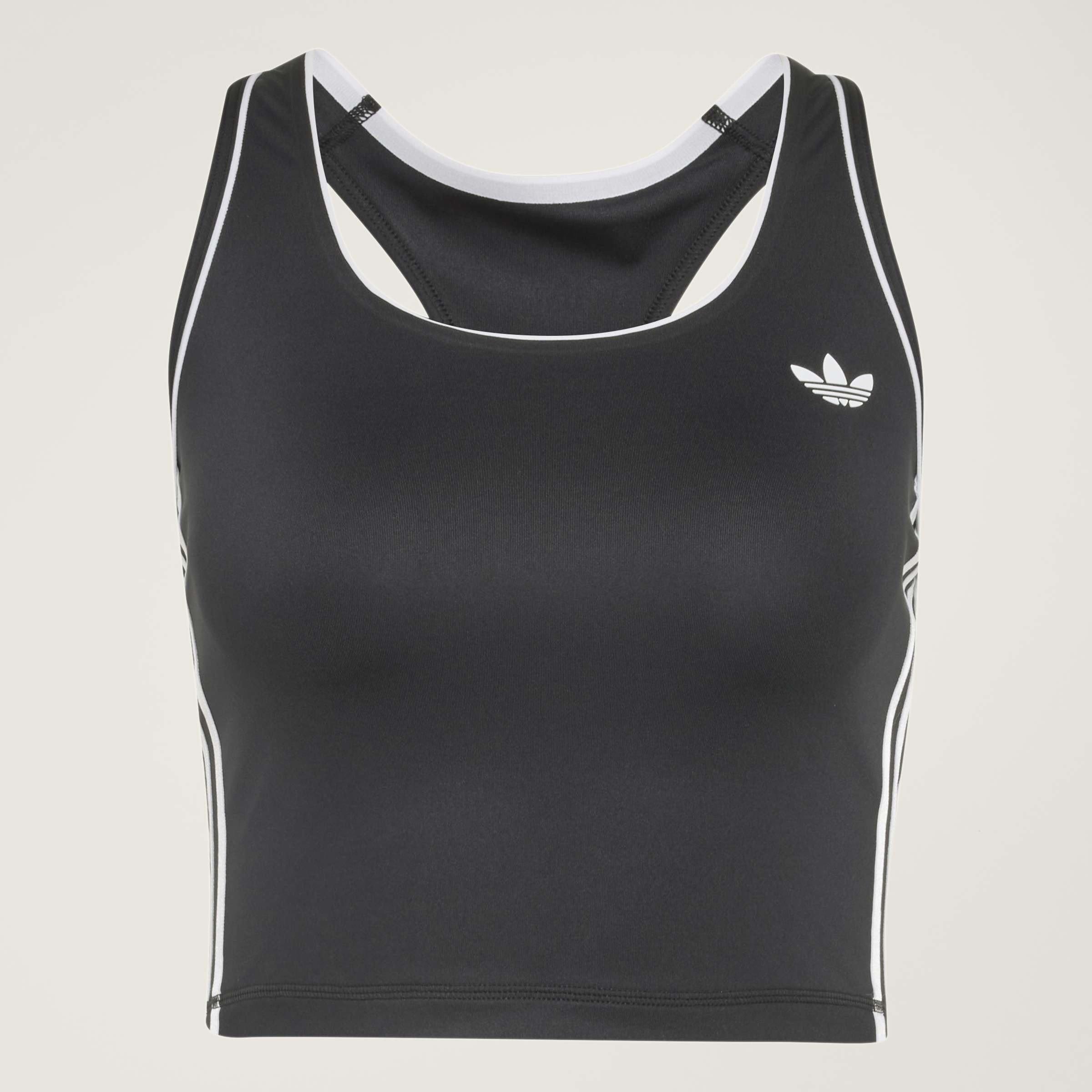 Crno/Bijelo - adidas - Adidas Originals Sport Vest Womens - 13