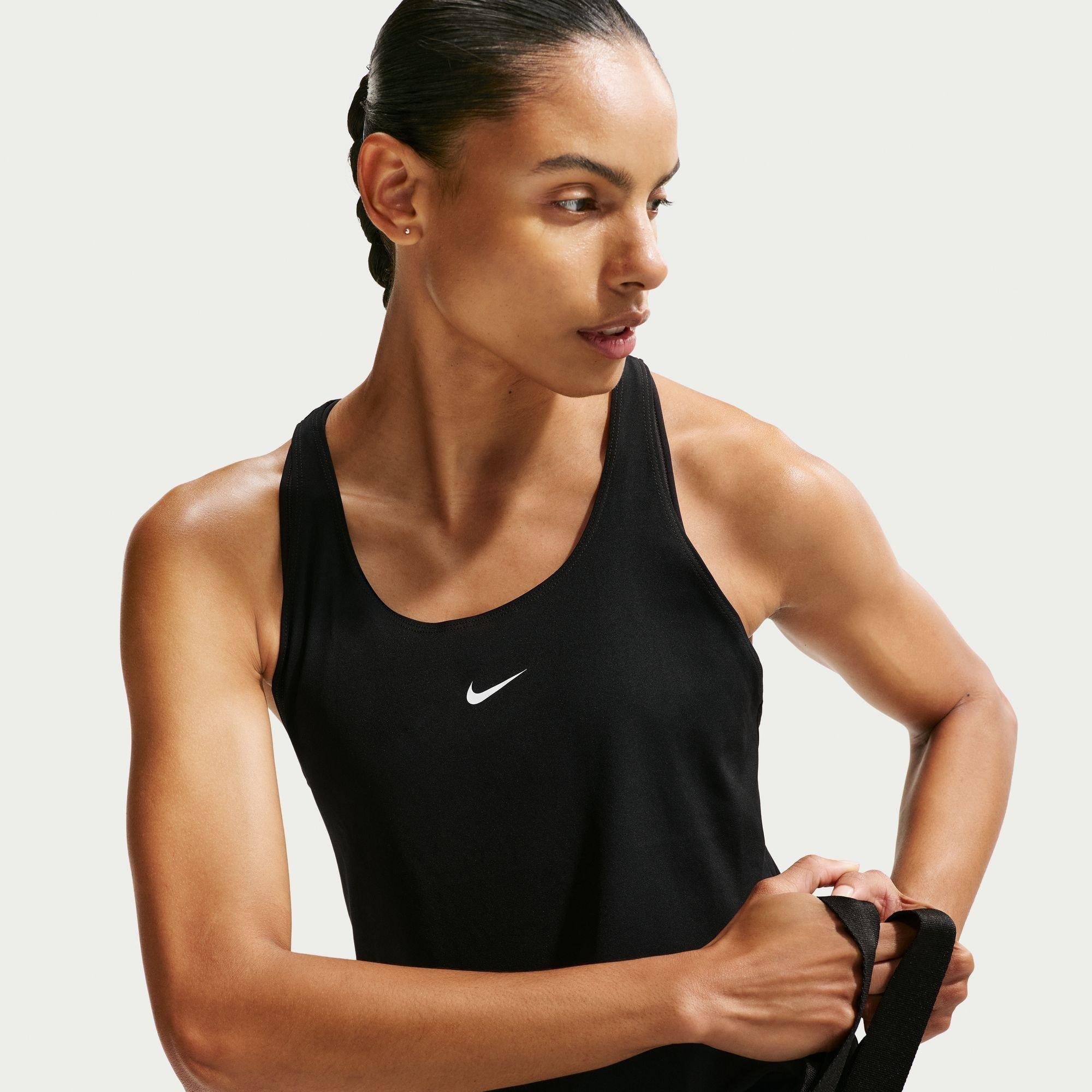 Zwart/Wit - Nike - Women's Performance Gym Vest - 6