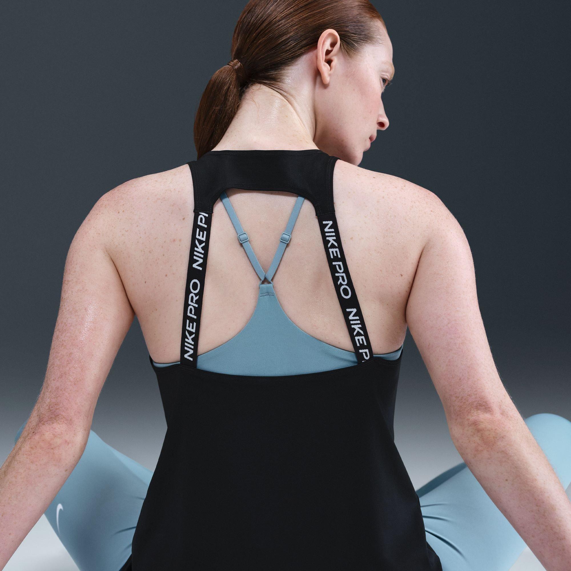 Zwart/Wit - Nike - Women's Performance Gym Vest - 10