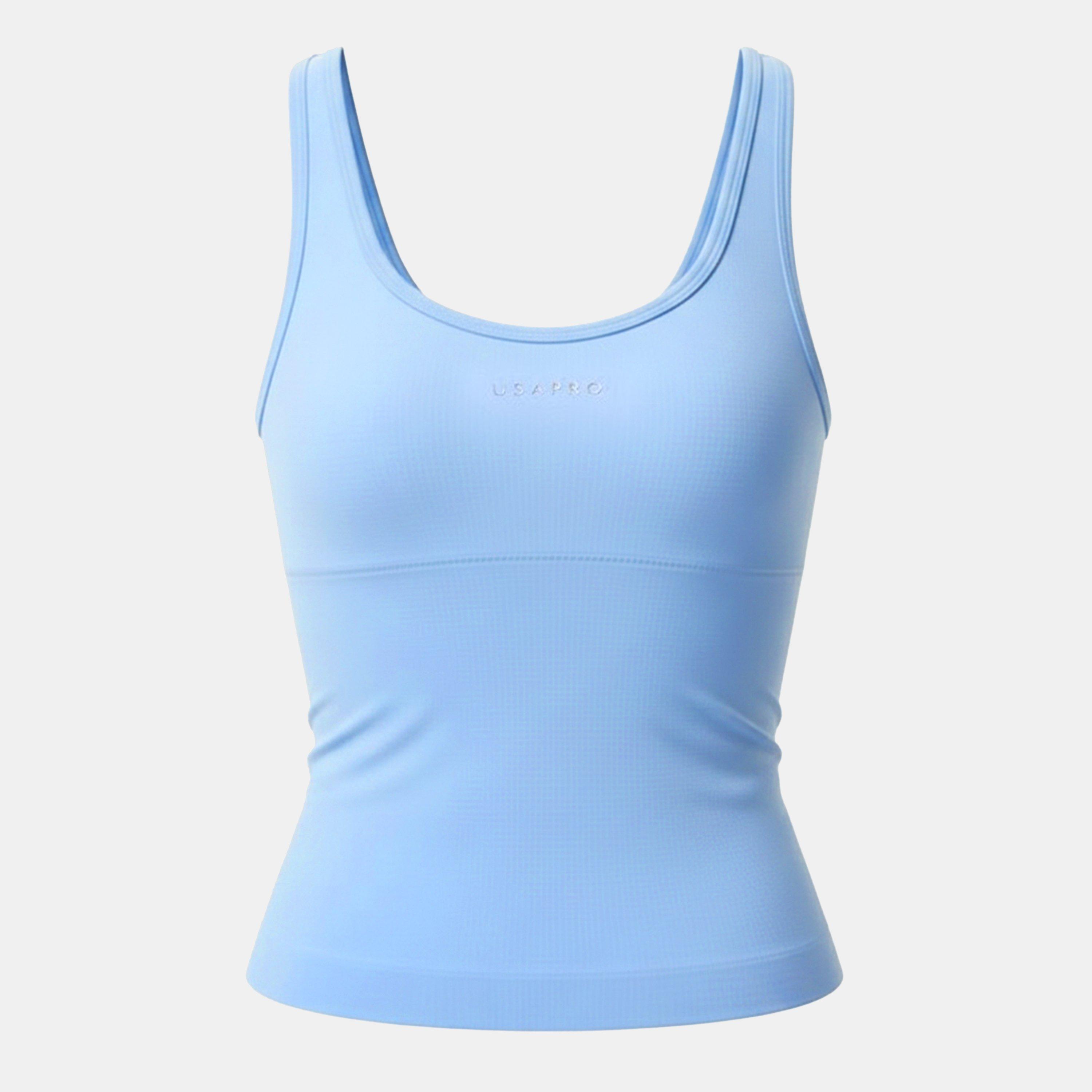 Brunera Blue - USA Pro - USAPro Seamless Delfin Vest Womens - 1