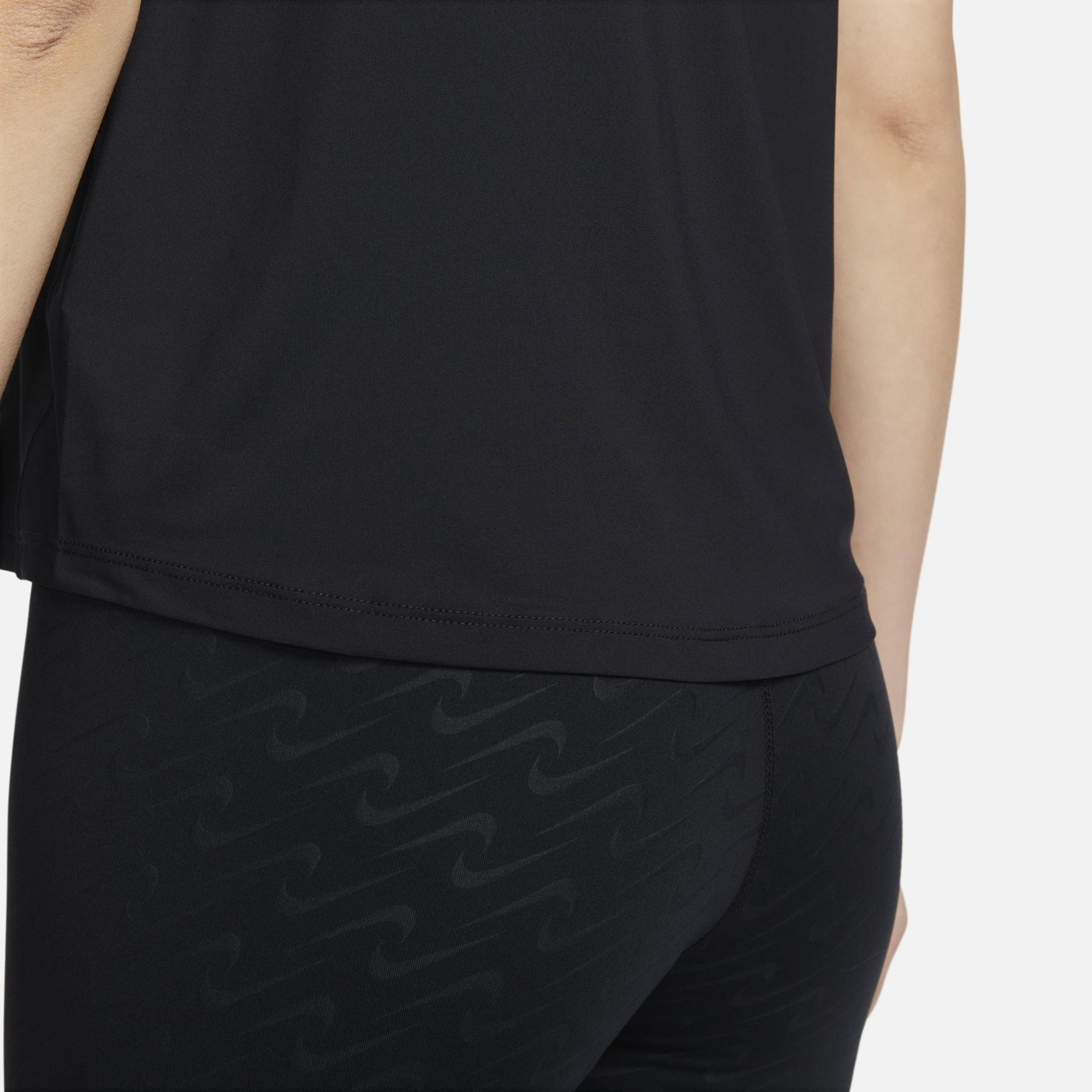 Black/Black - Nike - One Classic Womens Dri-FIT Performance Tank Top - 5