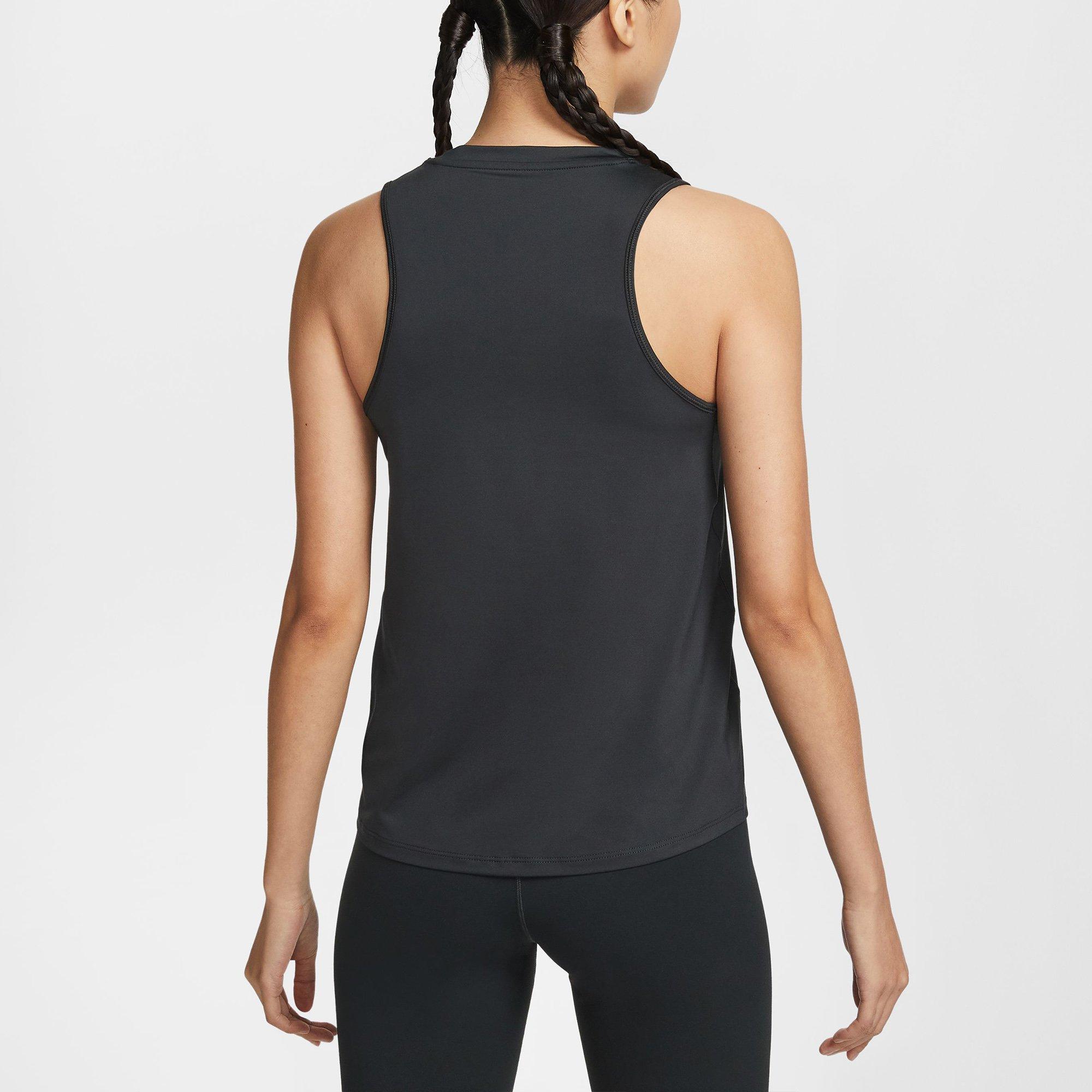 Black/White - Nike - One Classic Womens Dri-FIT Performance Tank Top - 2
