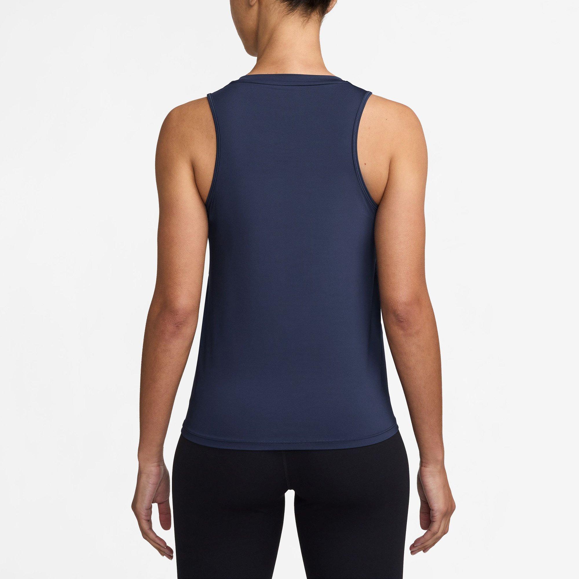 Midnight Navy - Nike - Nike One Classic Womens Dri-FIT Performance Tank Top - 2