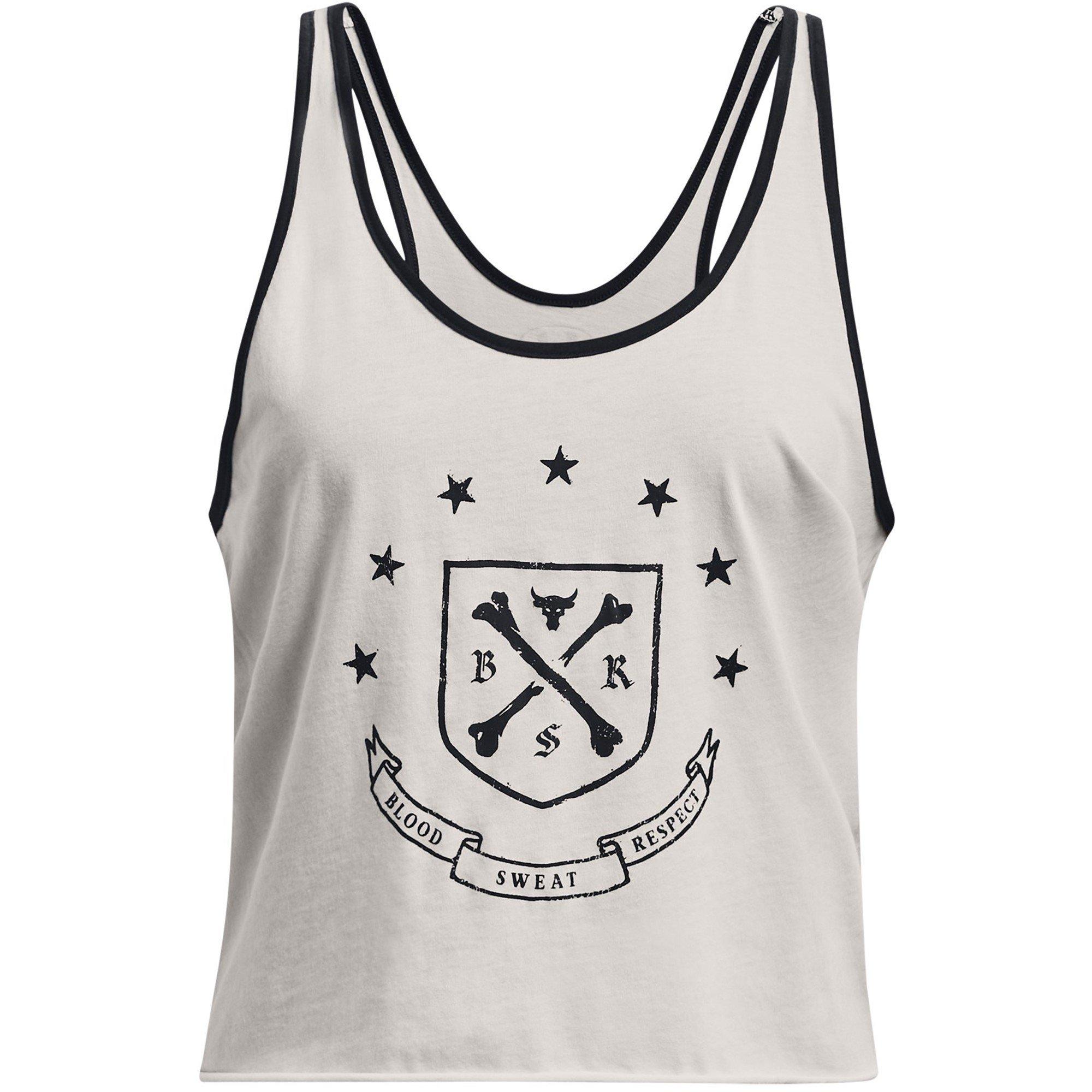 White - Under Armour - Women's Performance Gym Vest - 1