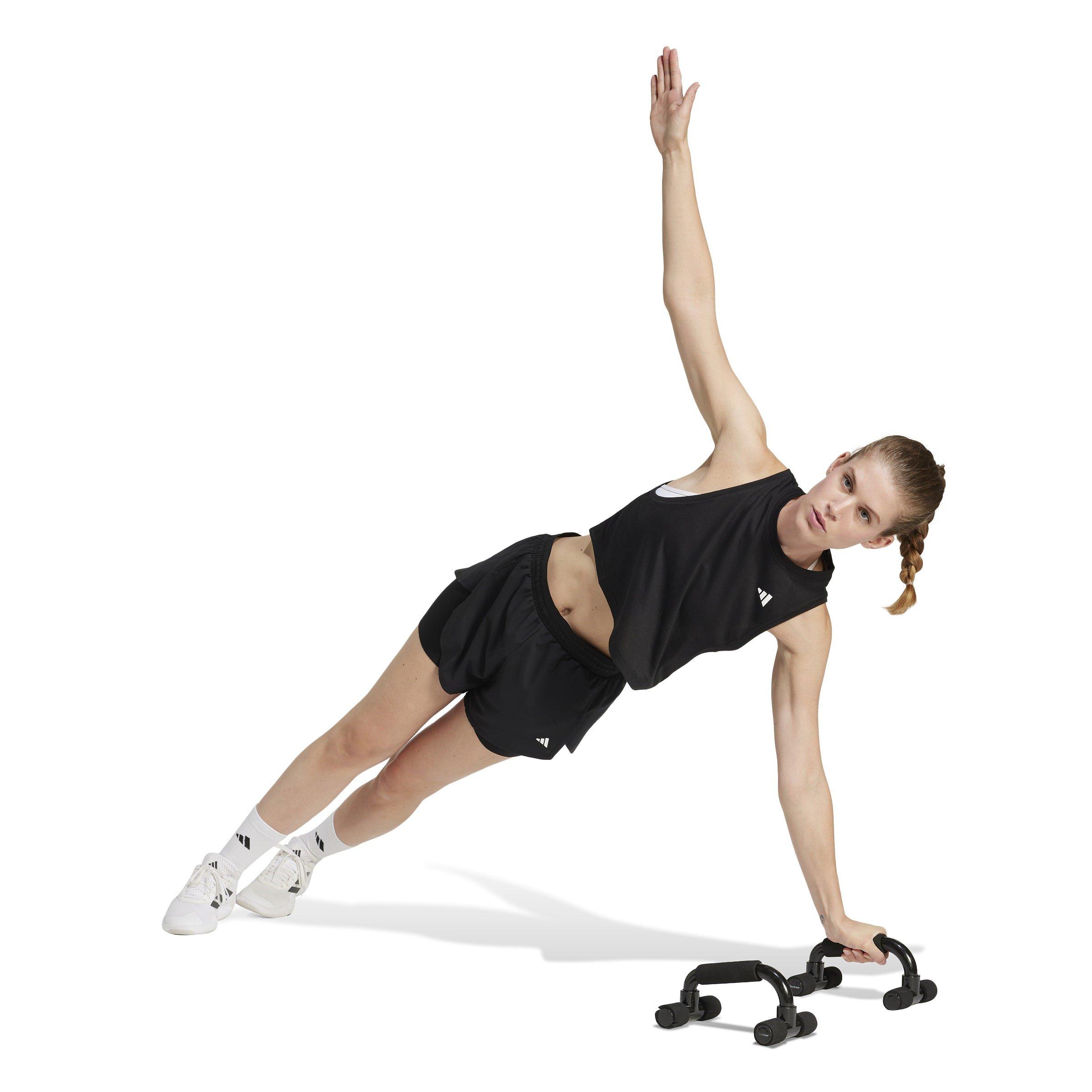 Black - adidas - Tank Vest Top Womens - 4