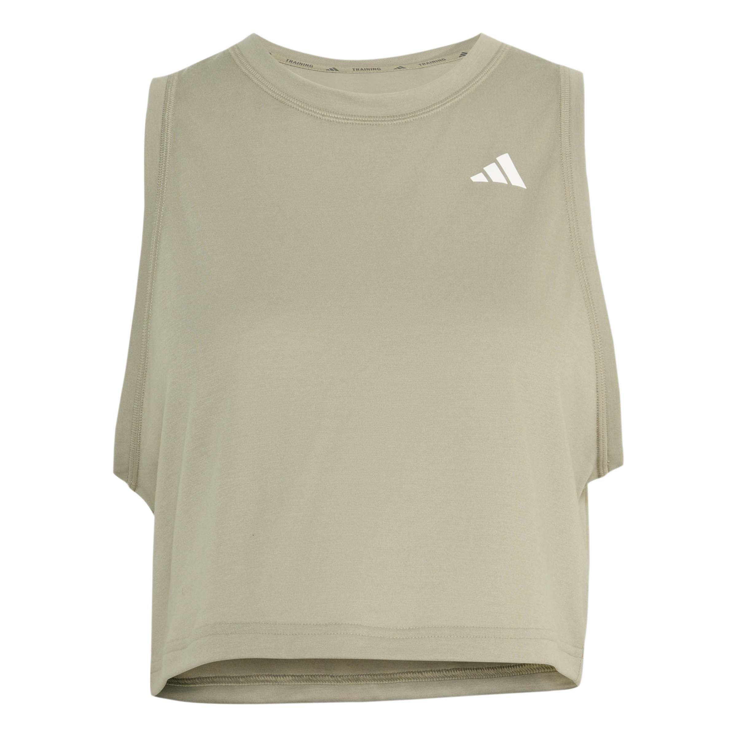 Silver Pebble - adidas - Tank Vest Top Womens - 1