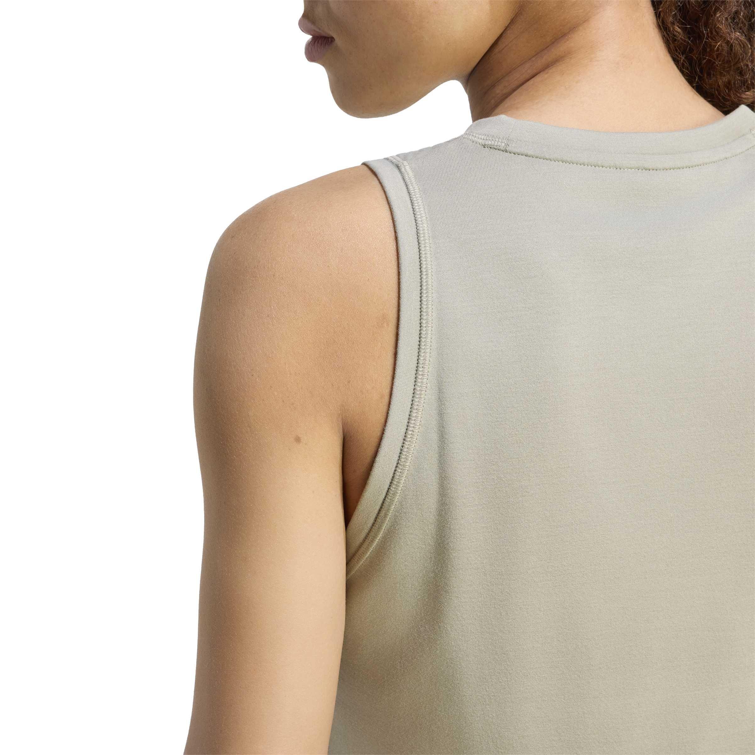 Silver Pebble - adidas - Tank Vest Top Womens - 5