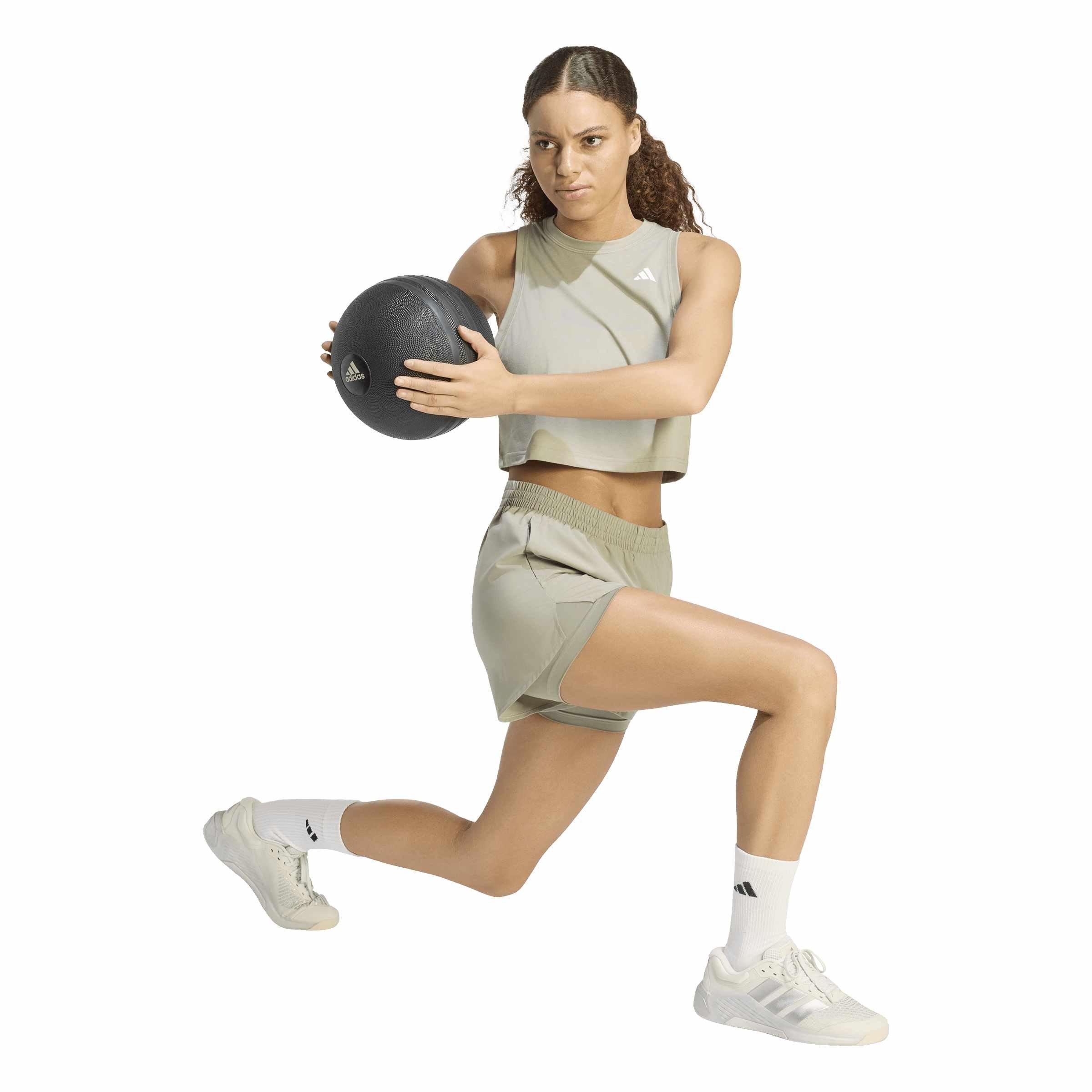 Silver Pebble - adidas - Tank Vest Top Womens - 6