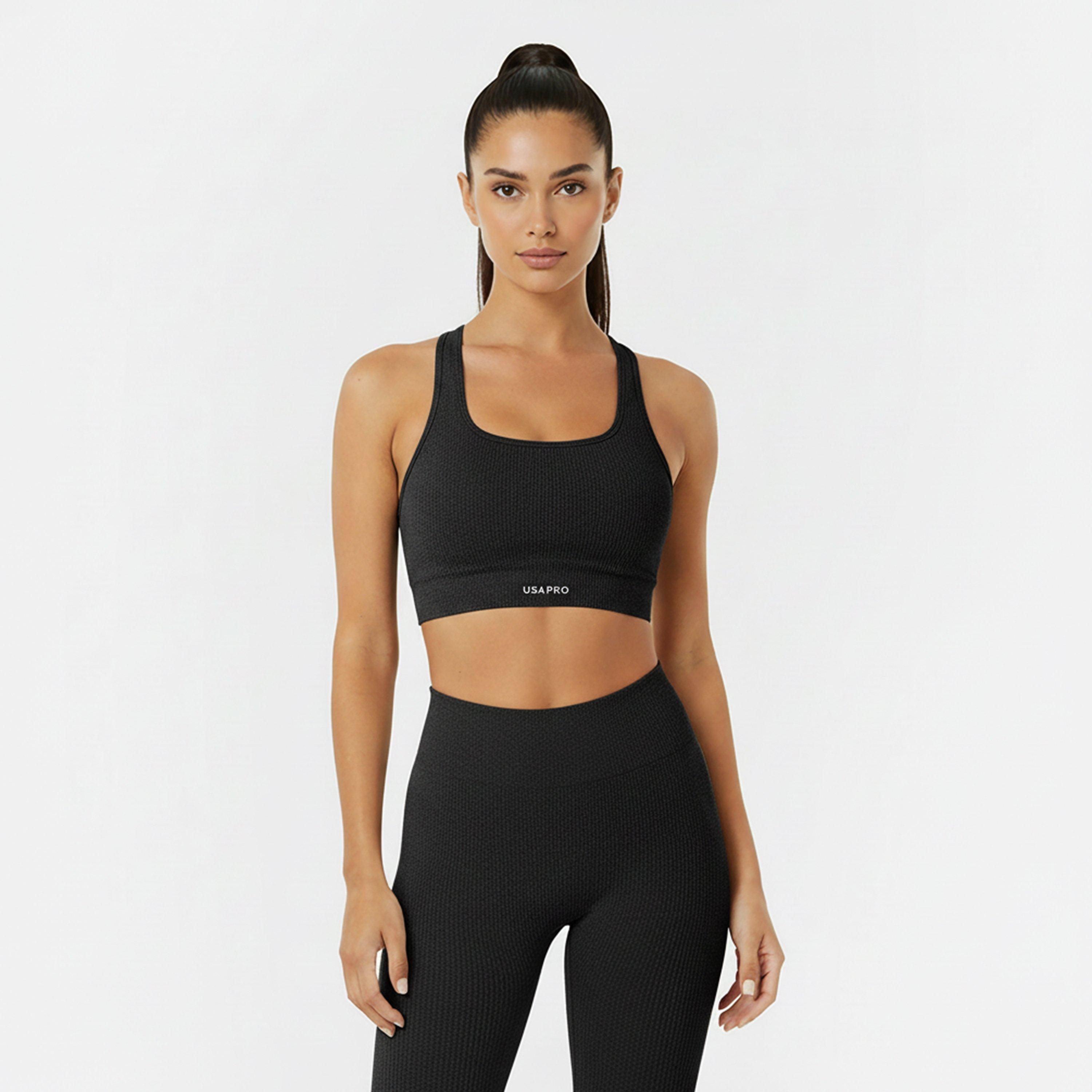 Nero - USA Pro - Pro Seamless Ribbed Bra Womens - 3