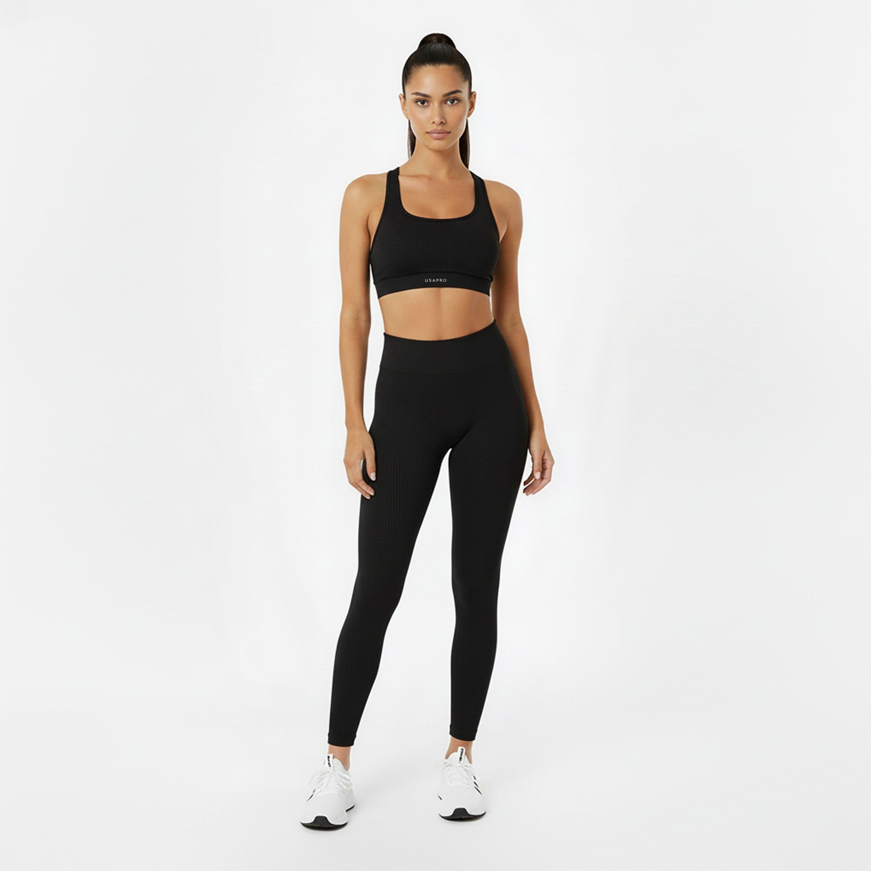 Nero - USA Pro - Pro Seamless Ribbed Bra Womens - 5