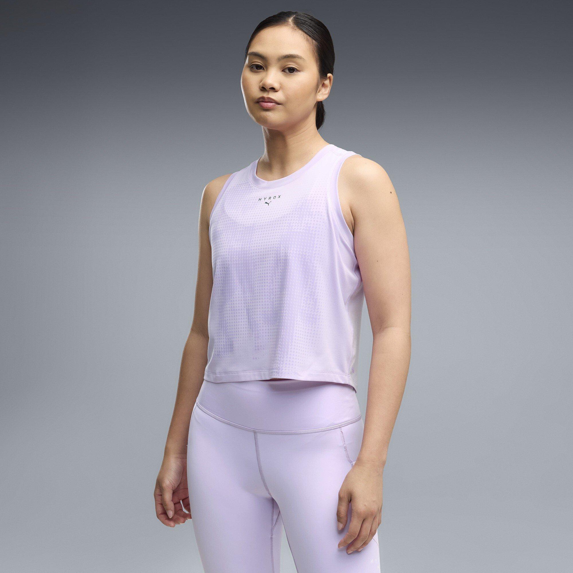 Light Lavendar - Puma - PUMA x HYROX CLOUDSPUN ThermoAdapt Crop Tank Womens - 3