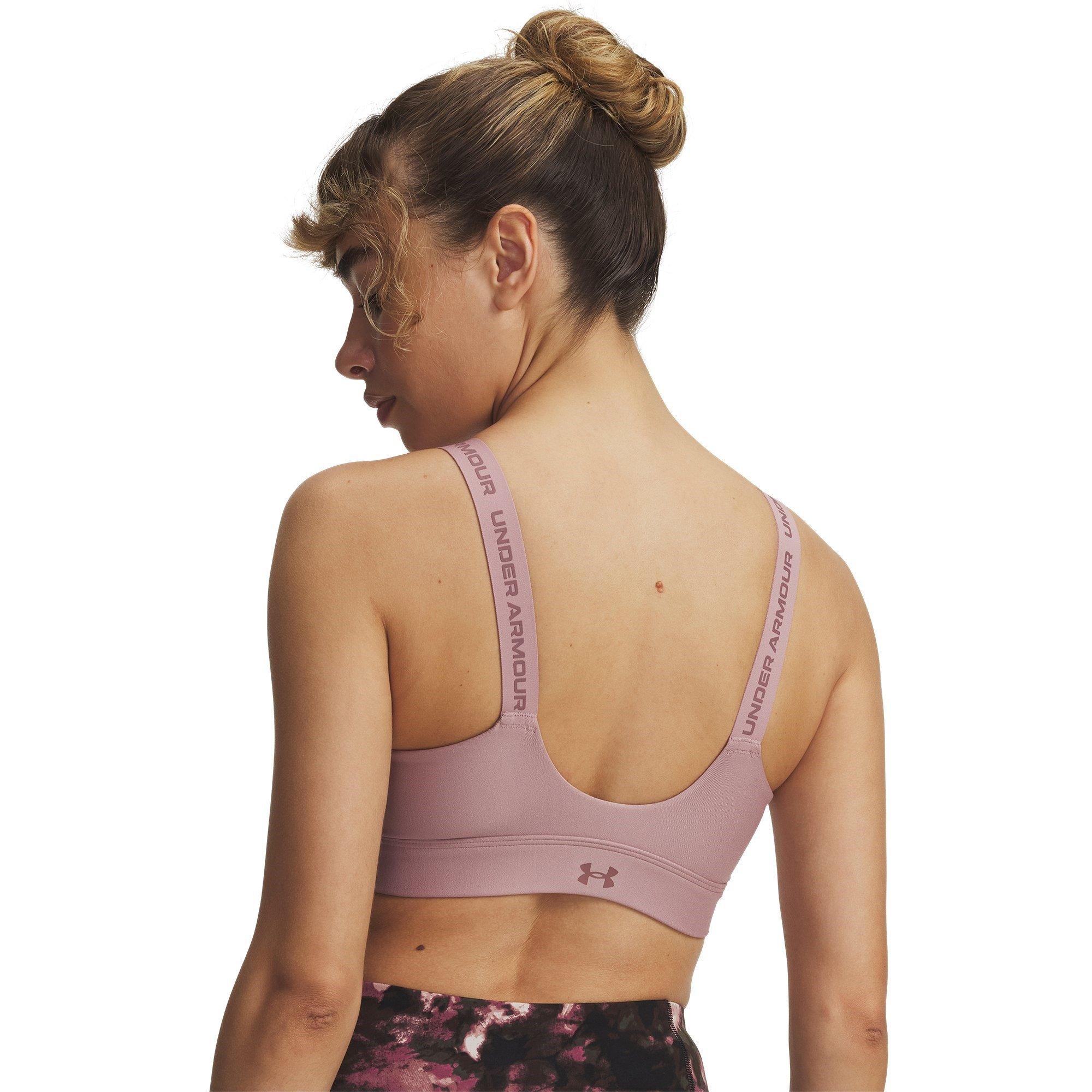 T.Pink/Maroon - Under Armour - Women's Infinity Zipped High Impact Sports Bra - 2
