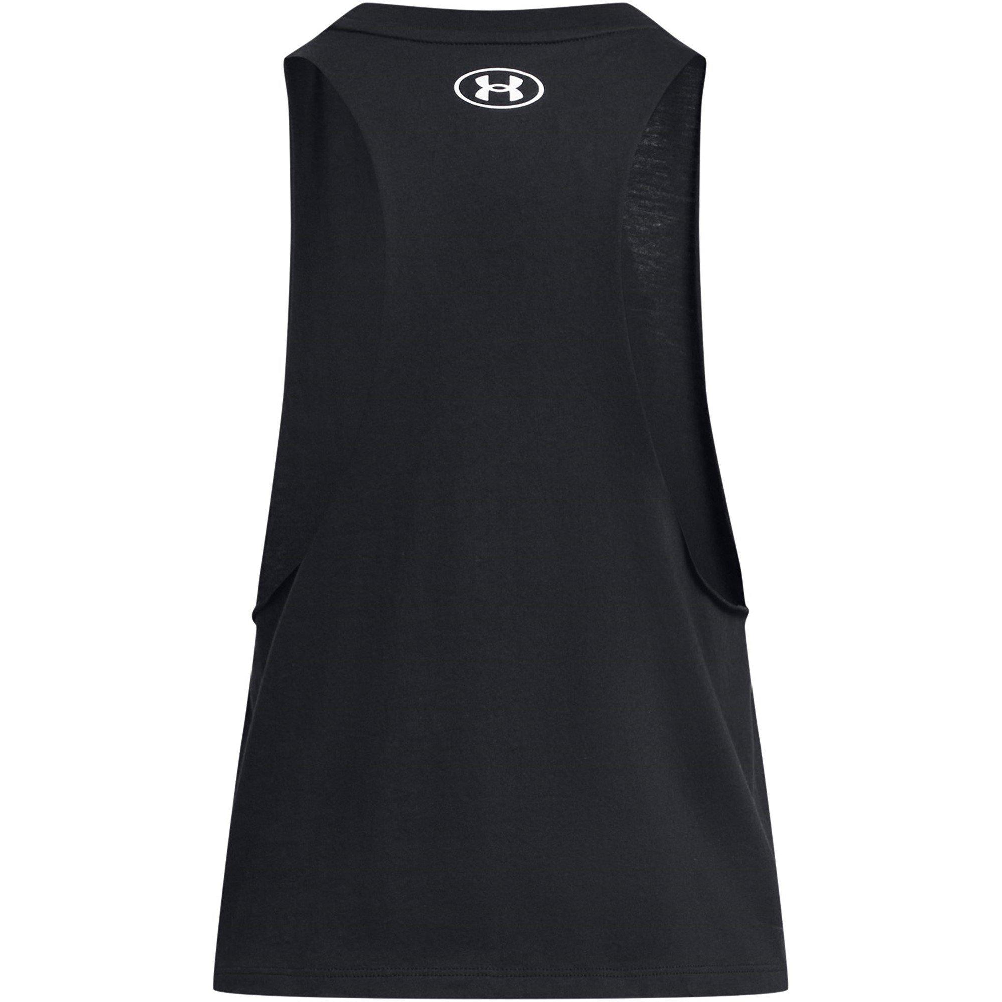 Black - Under Armour - Neon Flame Performance Gym Vest - 2