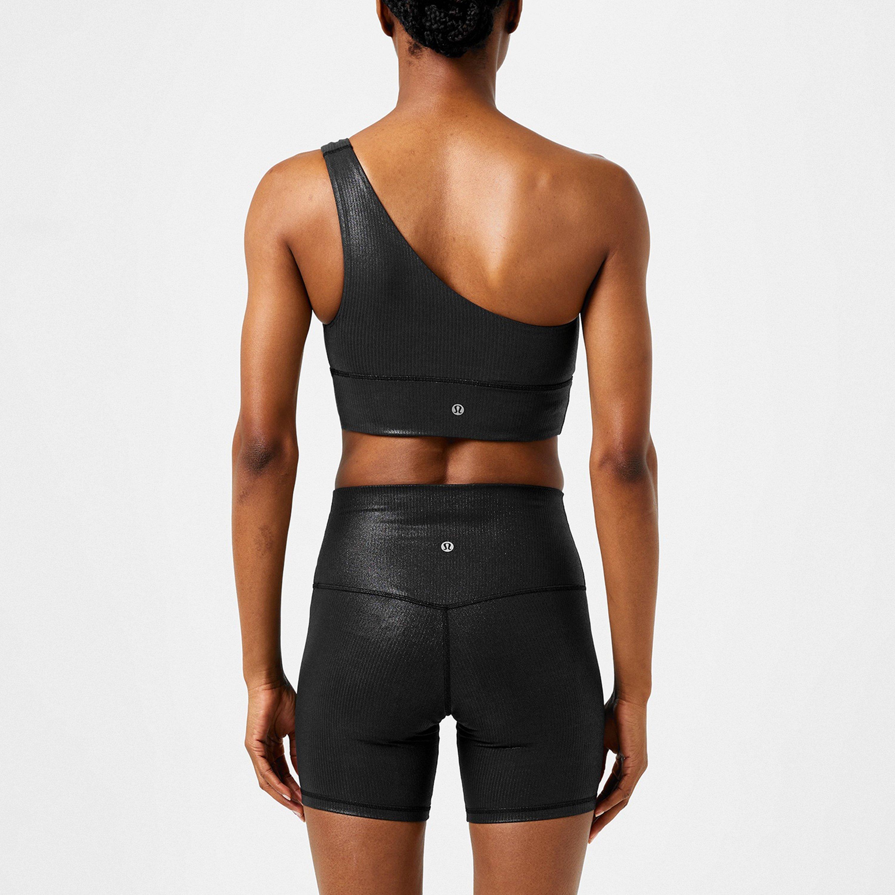 Rib Foil - Lululemon - Align Asymmetrical Ribbed Sports Bra - 3