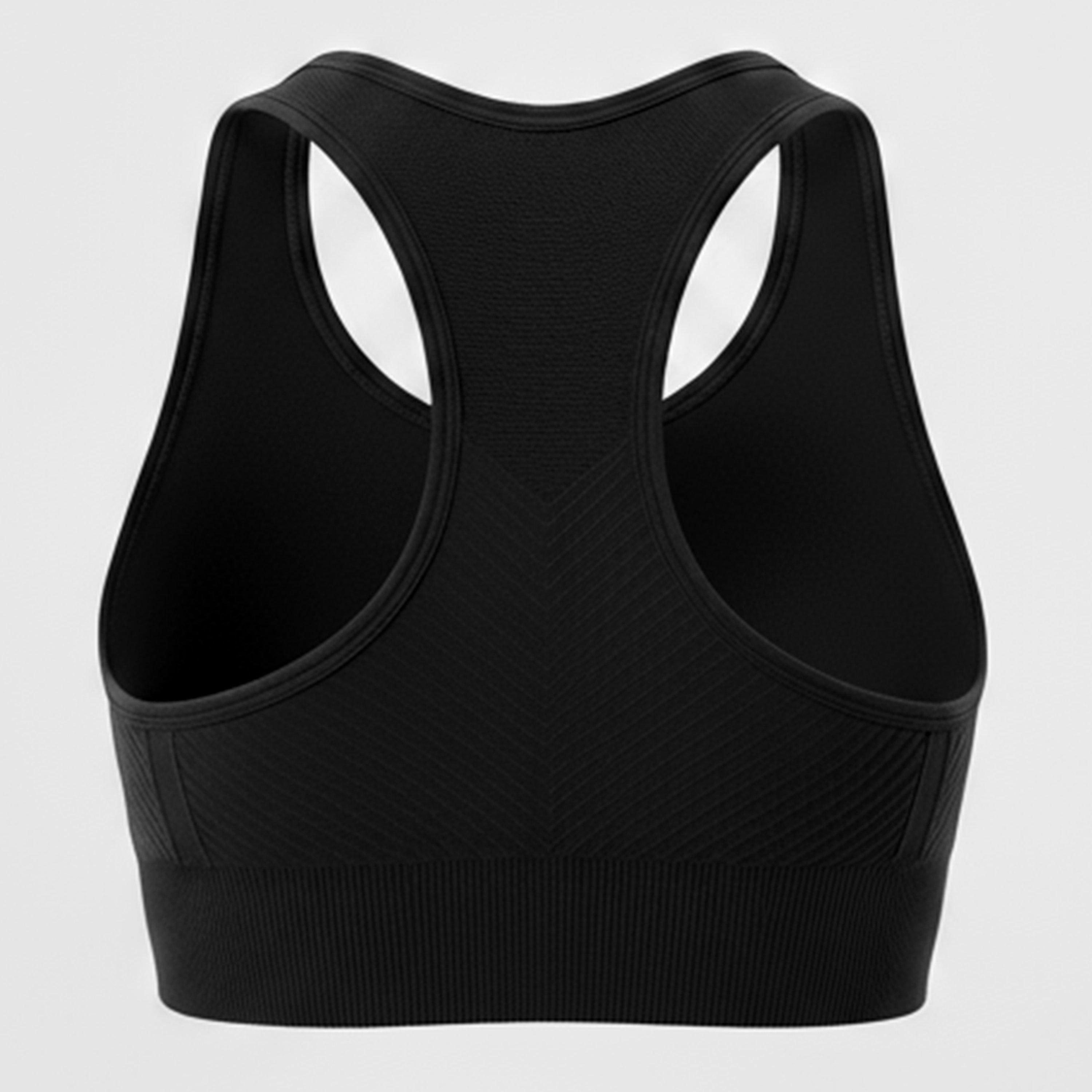 Noir - USA Pro - Seamless Crop Sports Bra - 2