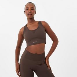 USA Pro Pro Core Seamless Crop Sports Bra