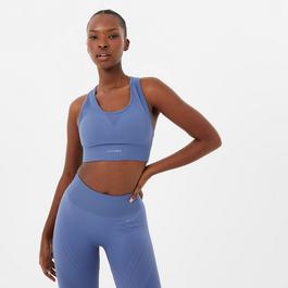 USA Pro Seamless Crop Sports Bra