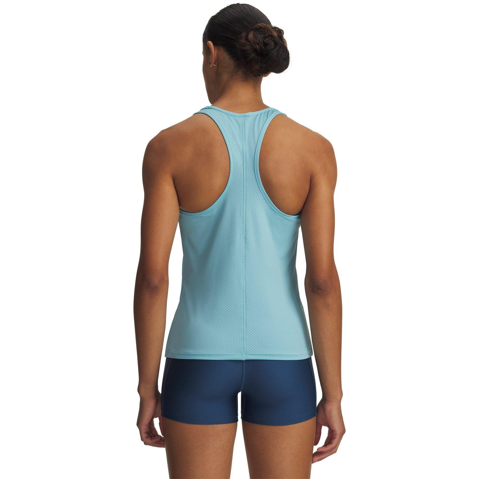 Blå tåge/Hvid - Under Armour - Womens Tech™ Mesh Performance Gym Vest - 2