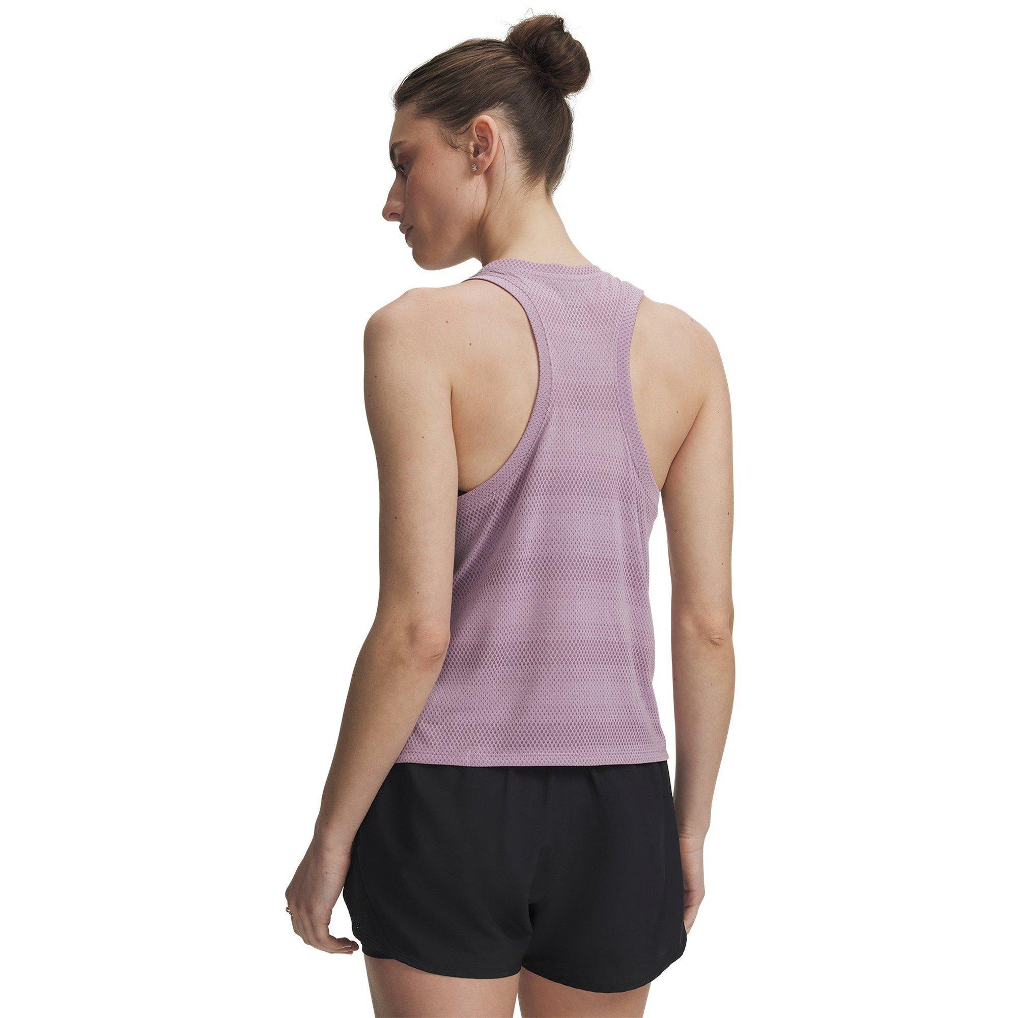 Mauve Pink - Under Armour - Womens Velociti Performance Gym Vest - 2