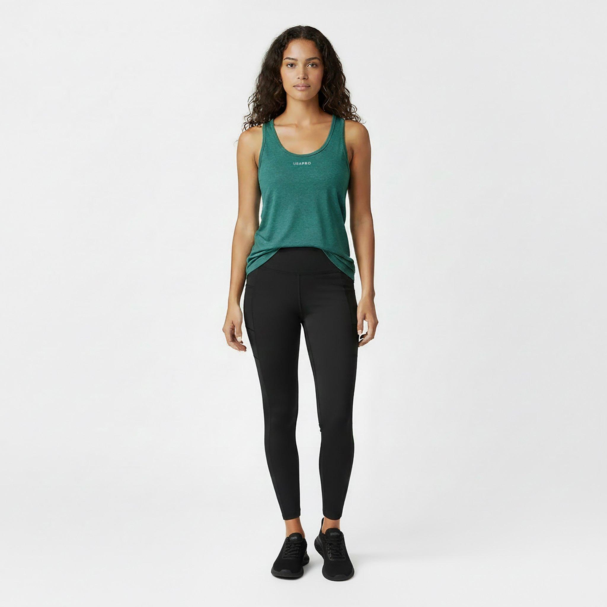 Forest Green - USA Pro - USA Pro Flex Tank Womens - 5