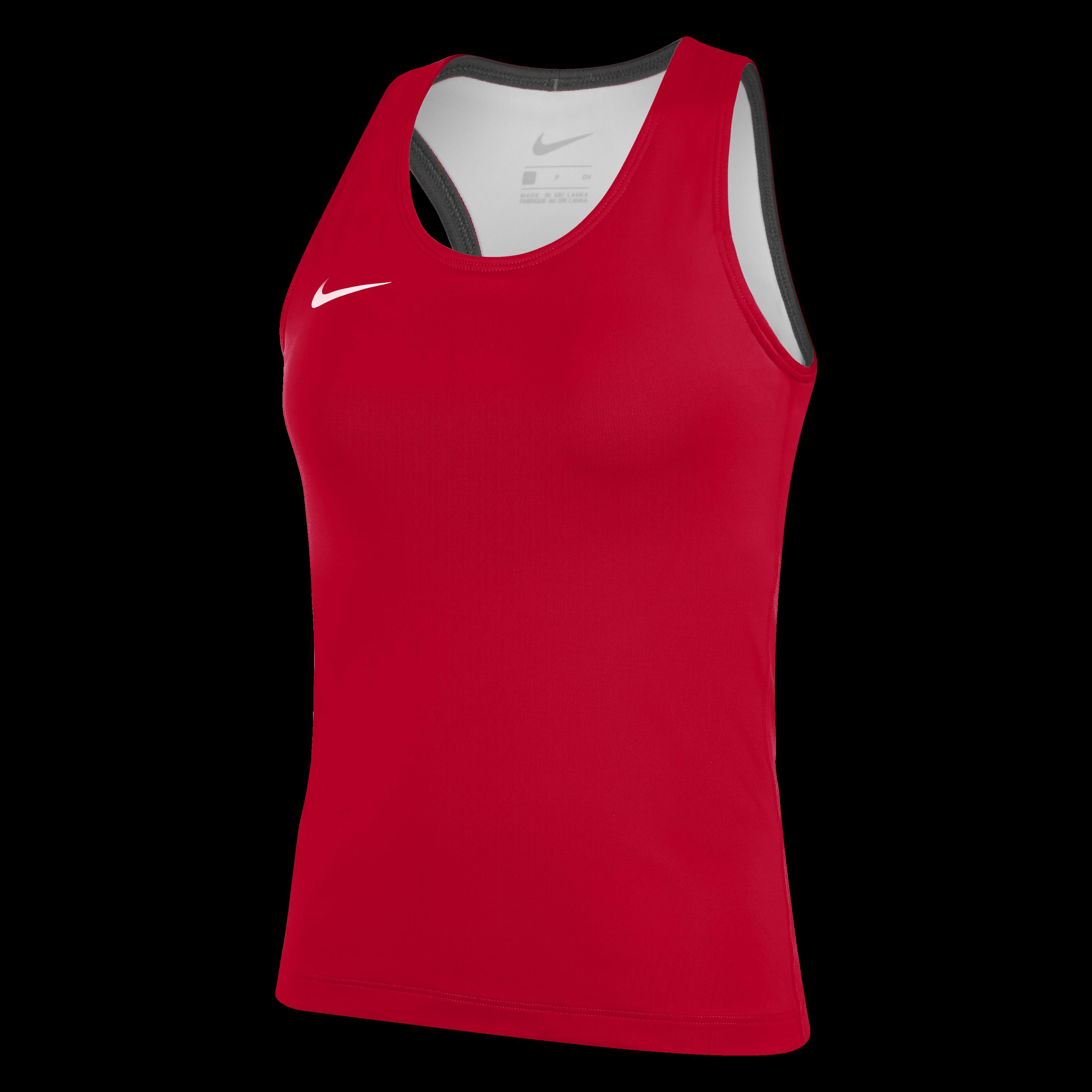 Nike Women's Performance Gym Vest - University Red - 8 (XS)