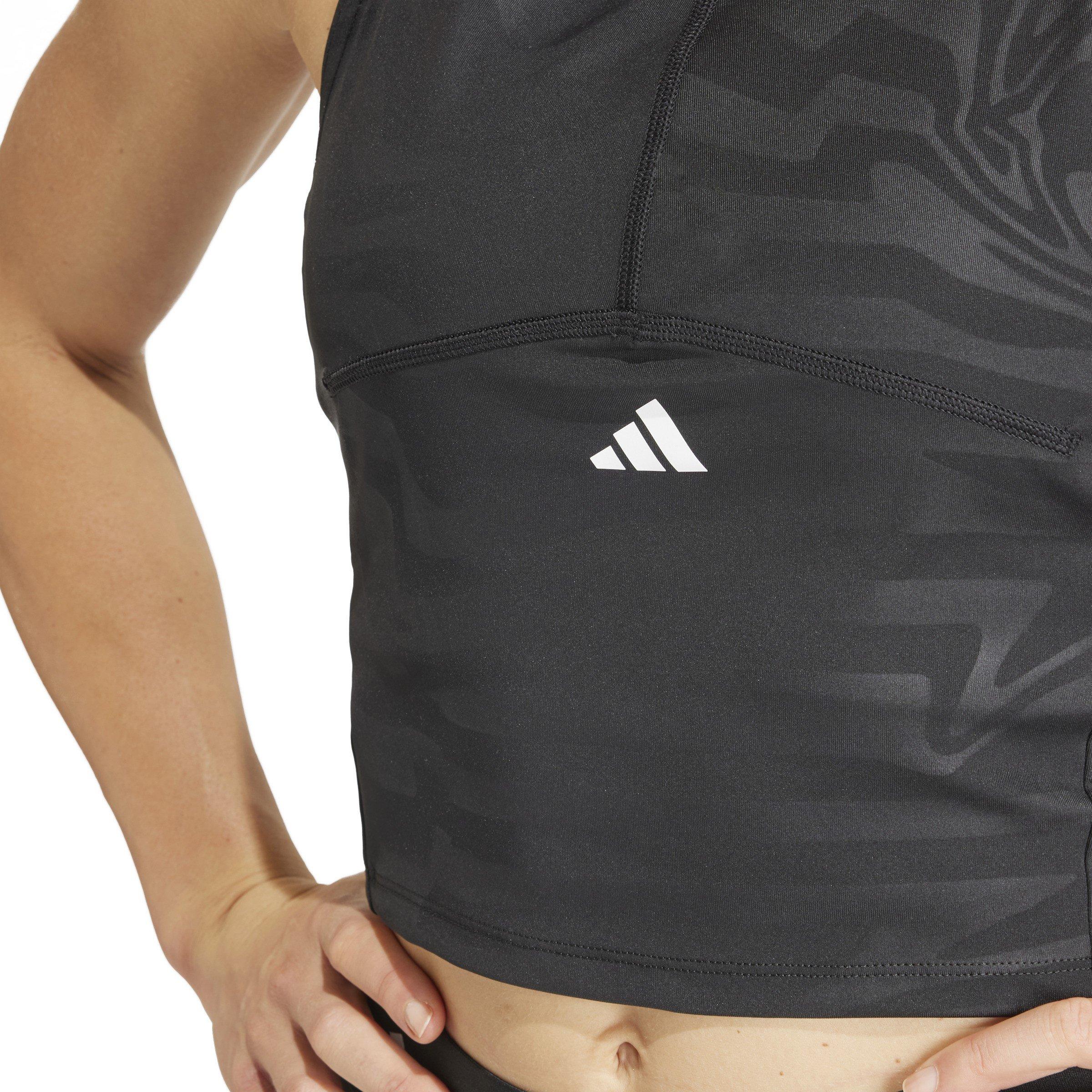 Sort - adidas - Techfit Printed Crop Training Tank Top Womens - 5