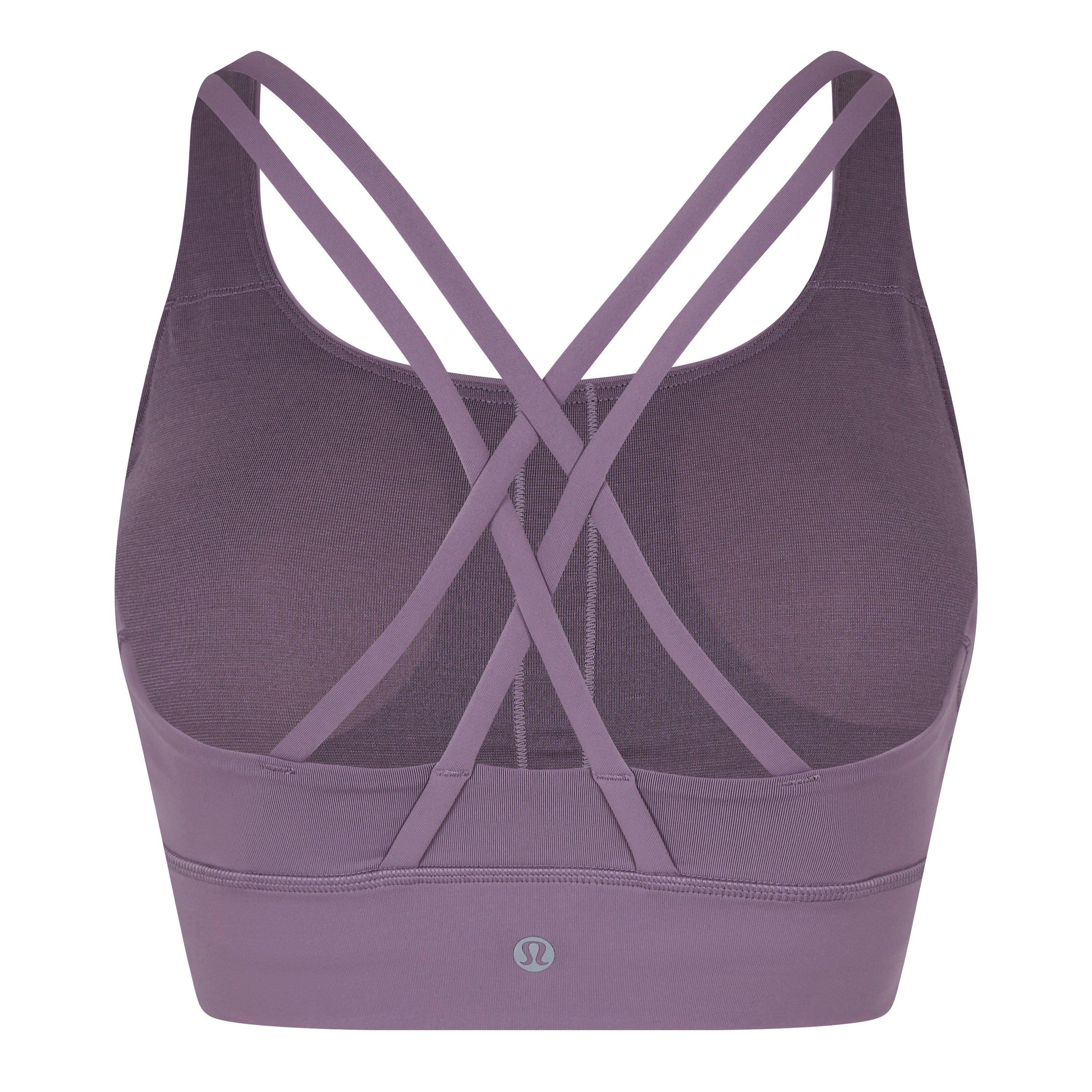 Purple Ash - Lululemon - Women'S Energy Longline Sports Bra - 6
