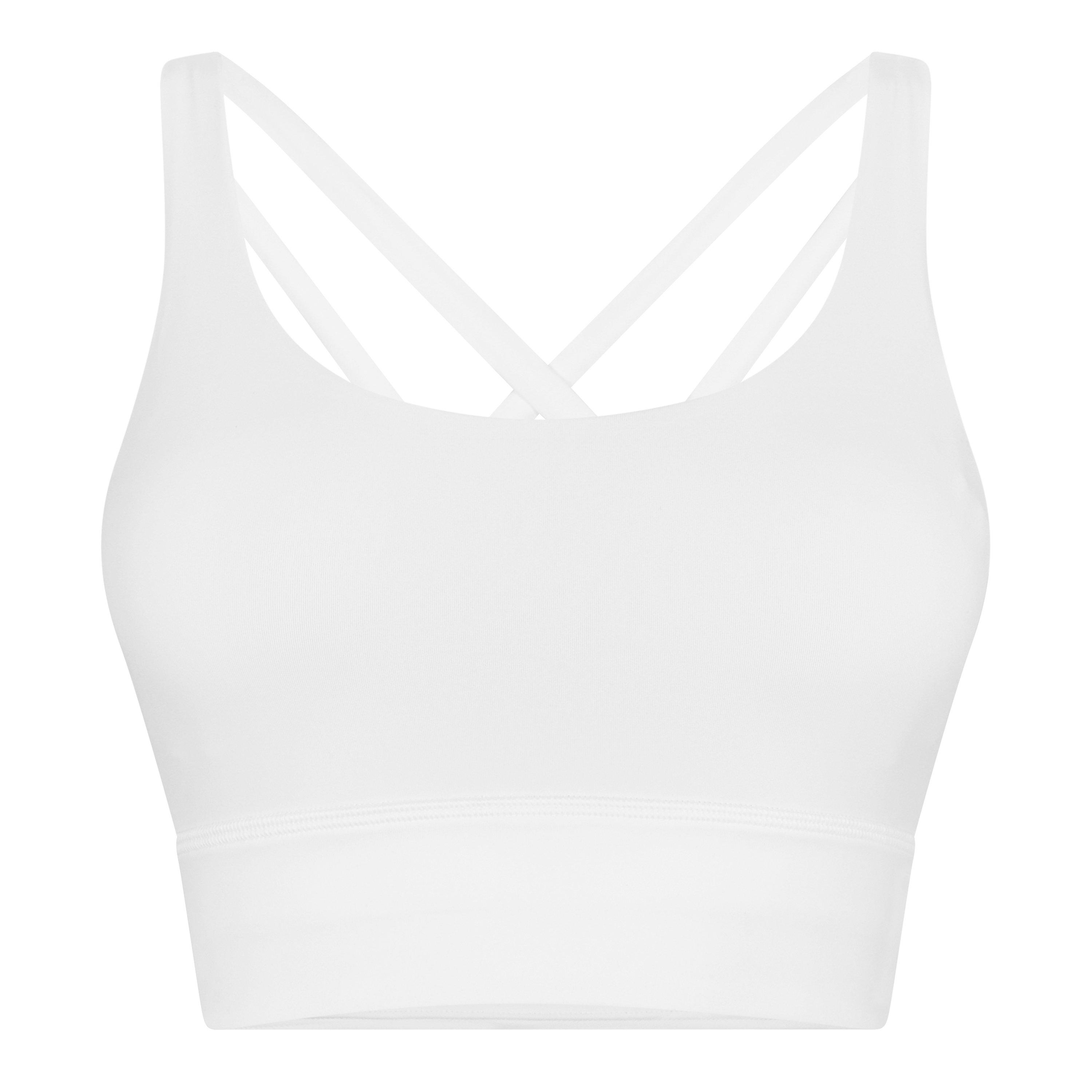 White - Lululemon - Women'S Energy Longline Sports Bra - 7
