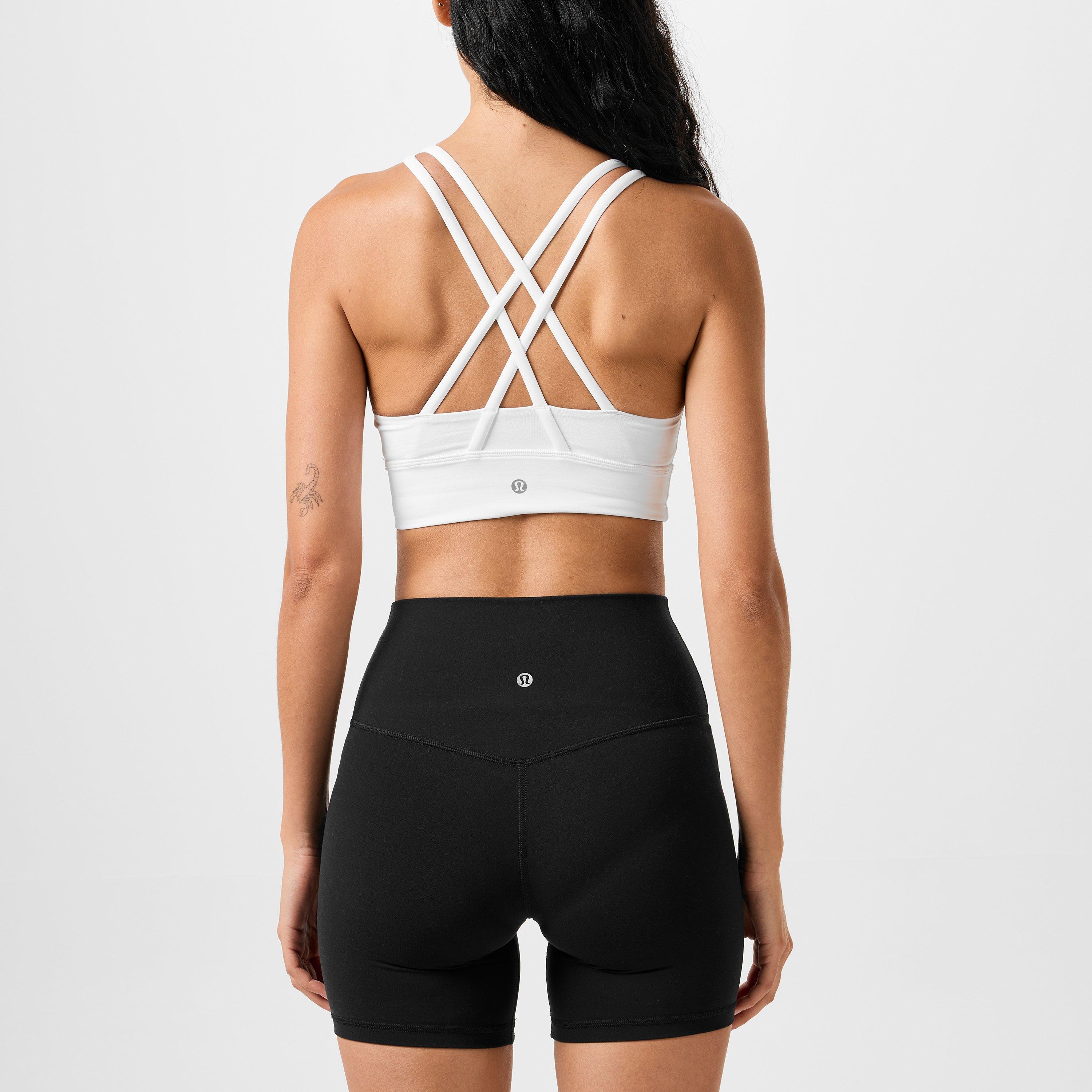 White - Lululemon - Women'S Energy Longline Sports Bra - 4