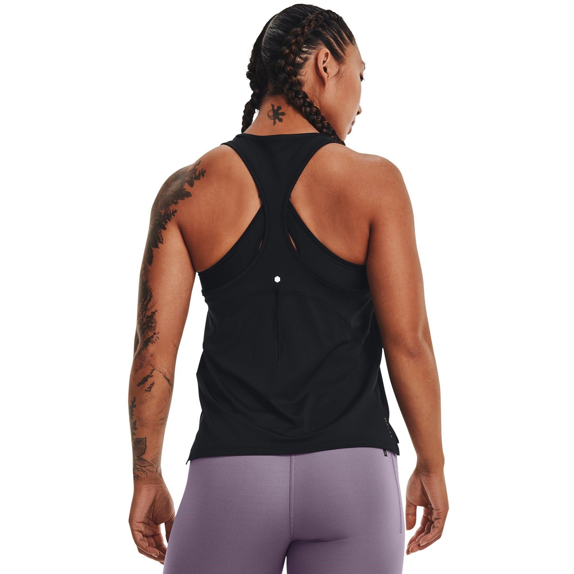 Black/White - Under Armour - Rush Energy Tank Top - 4
